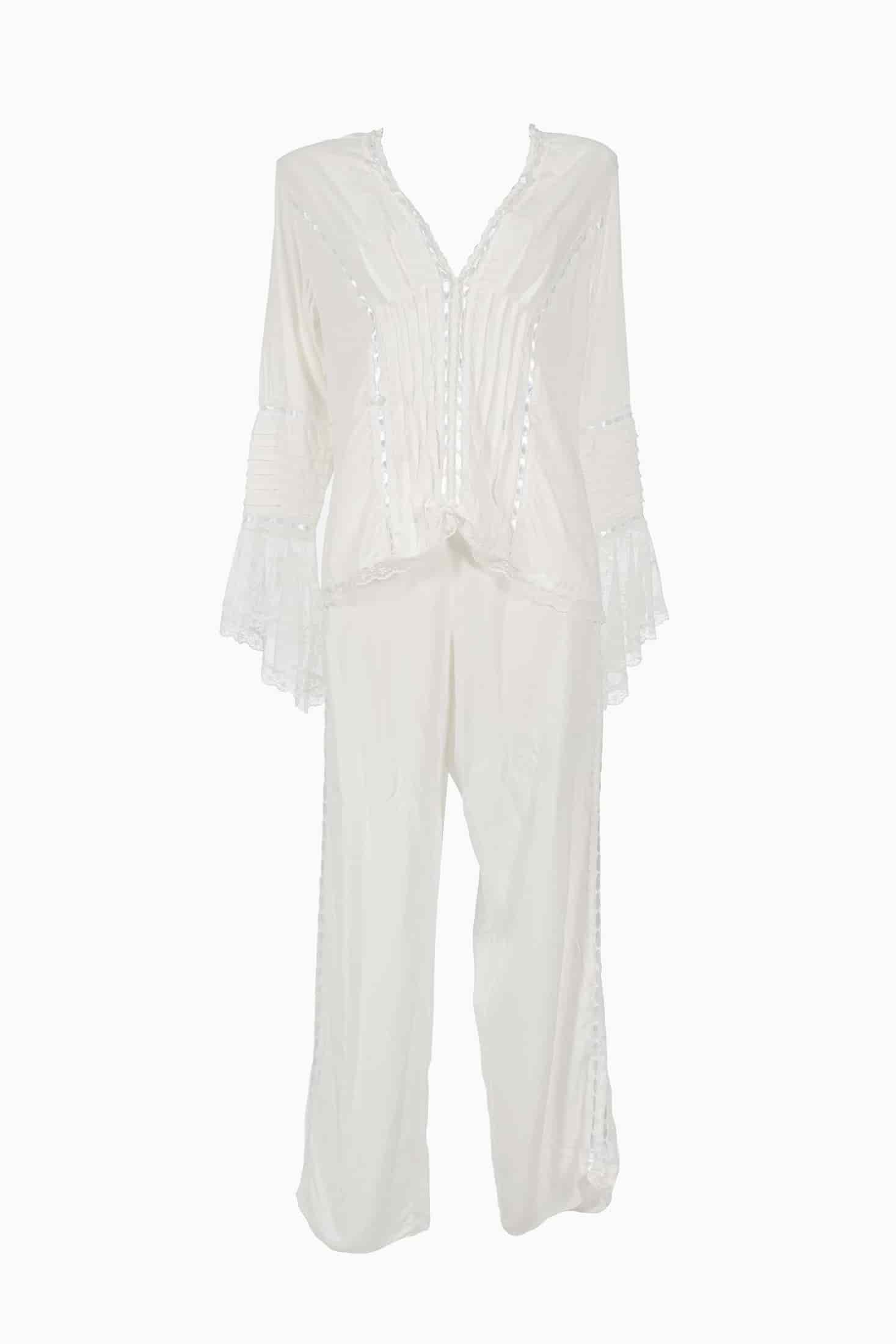 PIJAMA PANTALON ELLIPSE ORIGEN CRUDO - miniatura 4