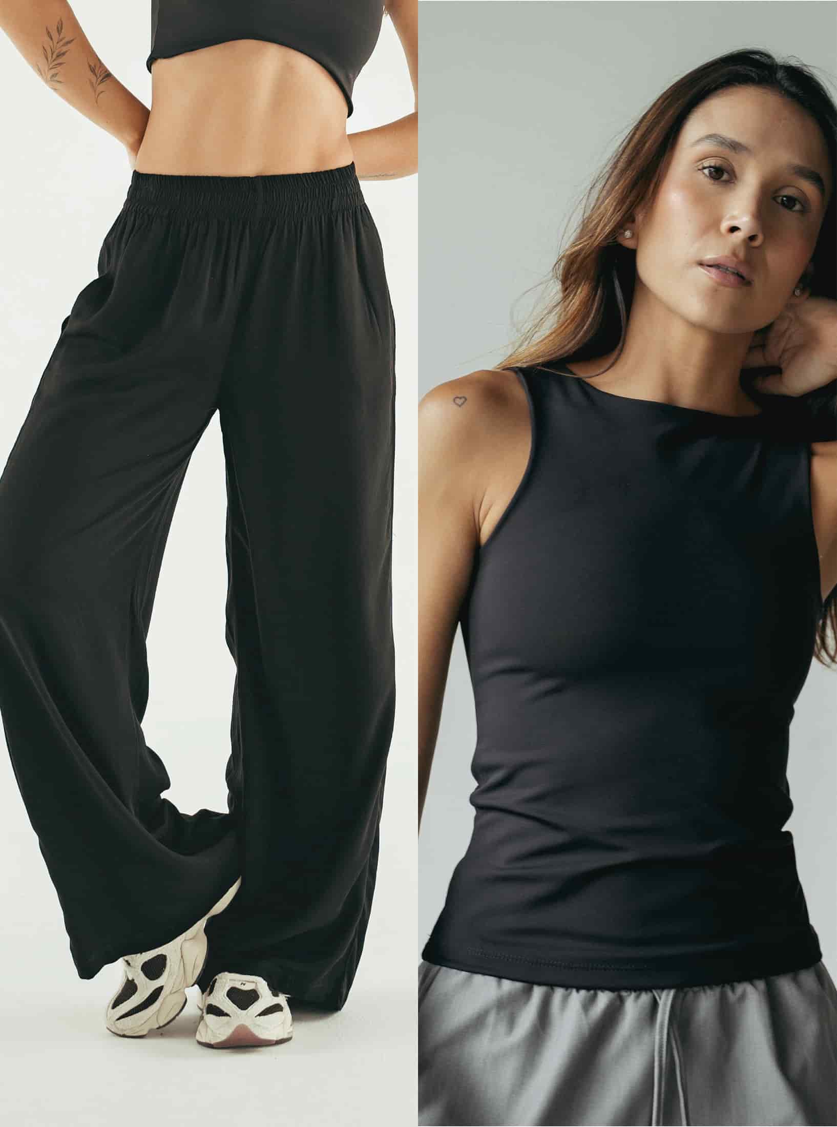Pack Palazzo Black + Tank Top - miniatura 2