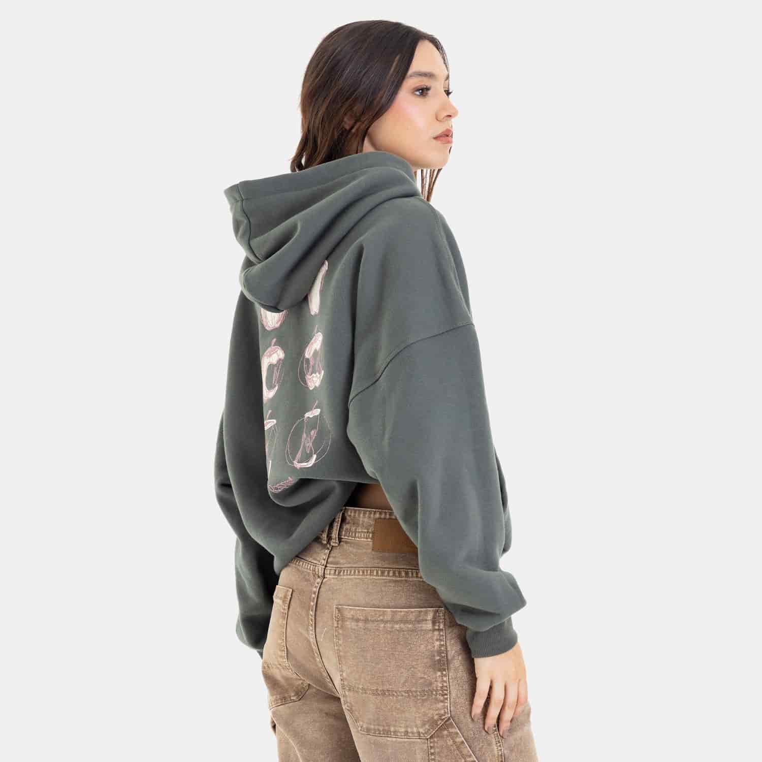 The Big Apple Hoodie Olive - miniatura 4
