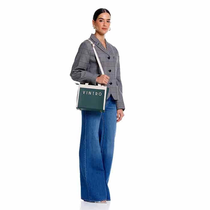 Manos Libres Para Mujer Provenza Verde Con Cargadera Removible - miniatura 5