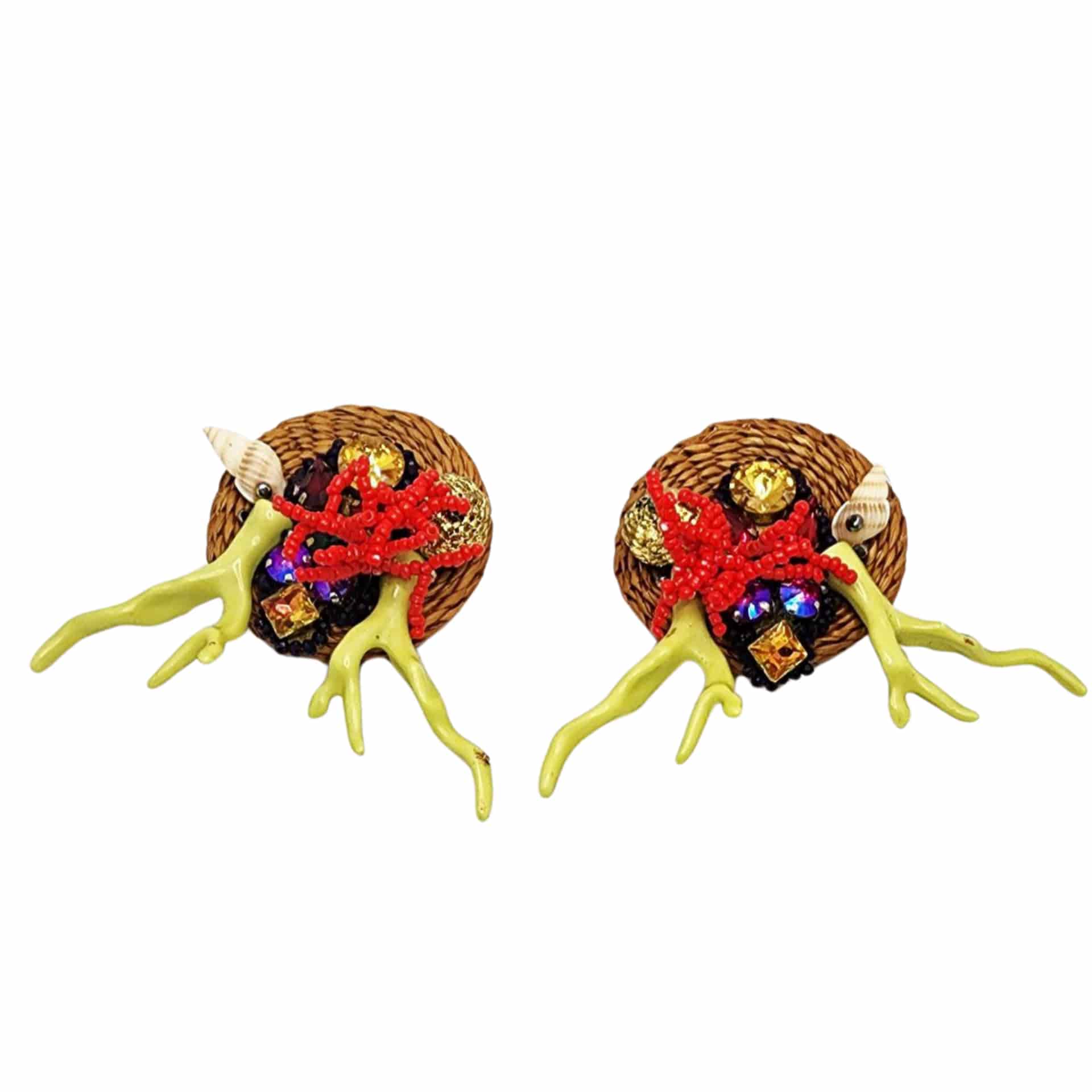 Coral Reef Treasure Earrings - miniatura 4