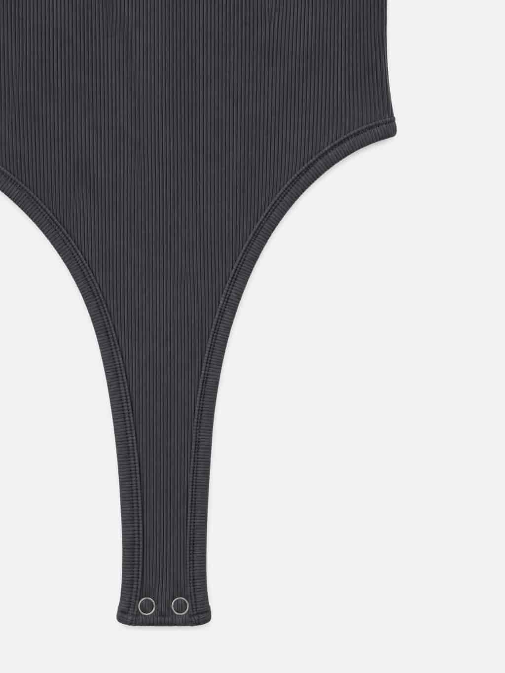 HALF BUTTON BODY - DARK GRAY - miniatura 9