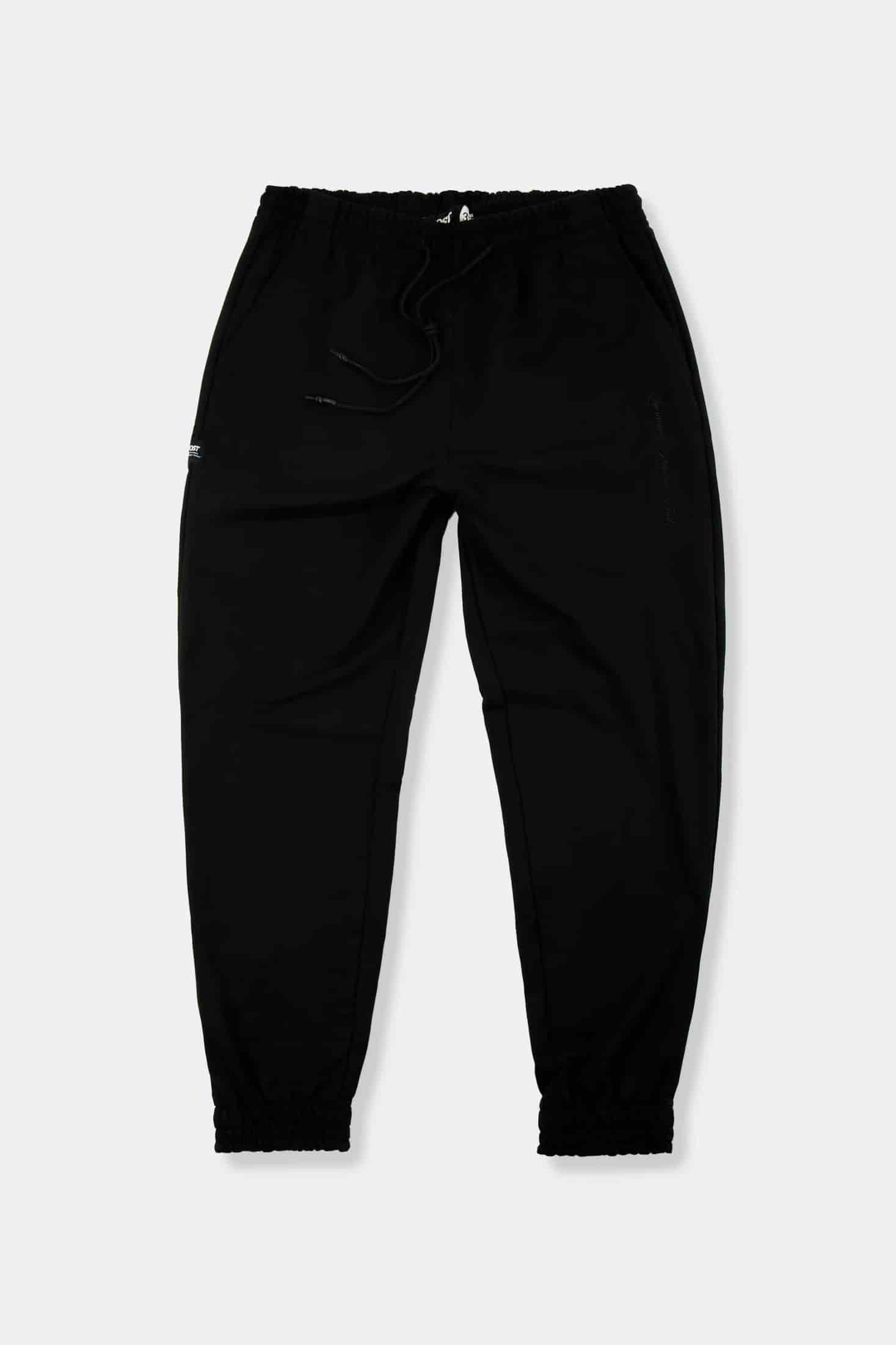 PANTALON JOGG COLOR NEGRO - miniatura 1