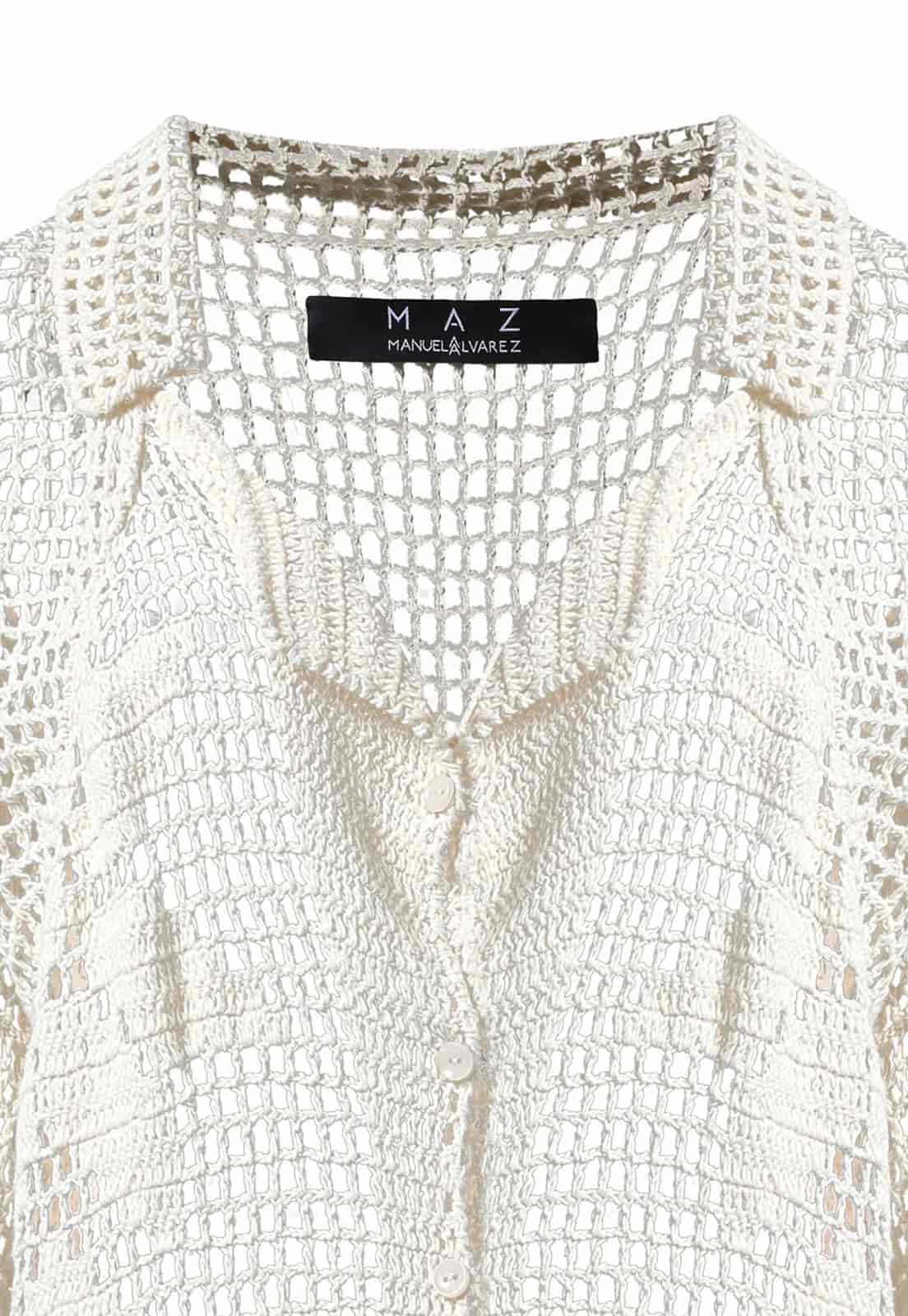 FDV DIAMOND CROCHET SHIRT - miniatura 5
