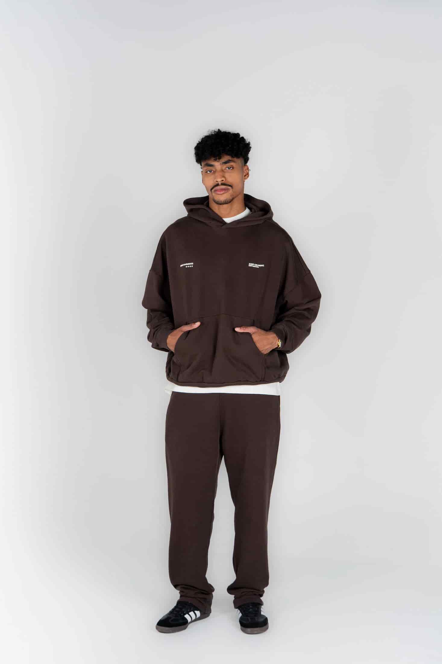 Basic Brown Hoodie - miniatura 5
