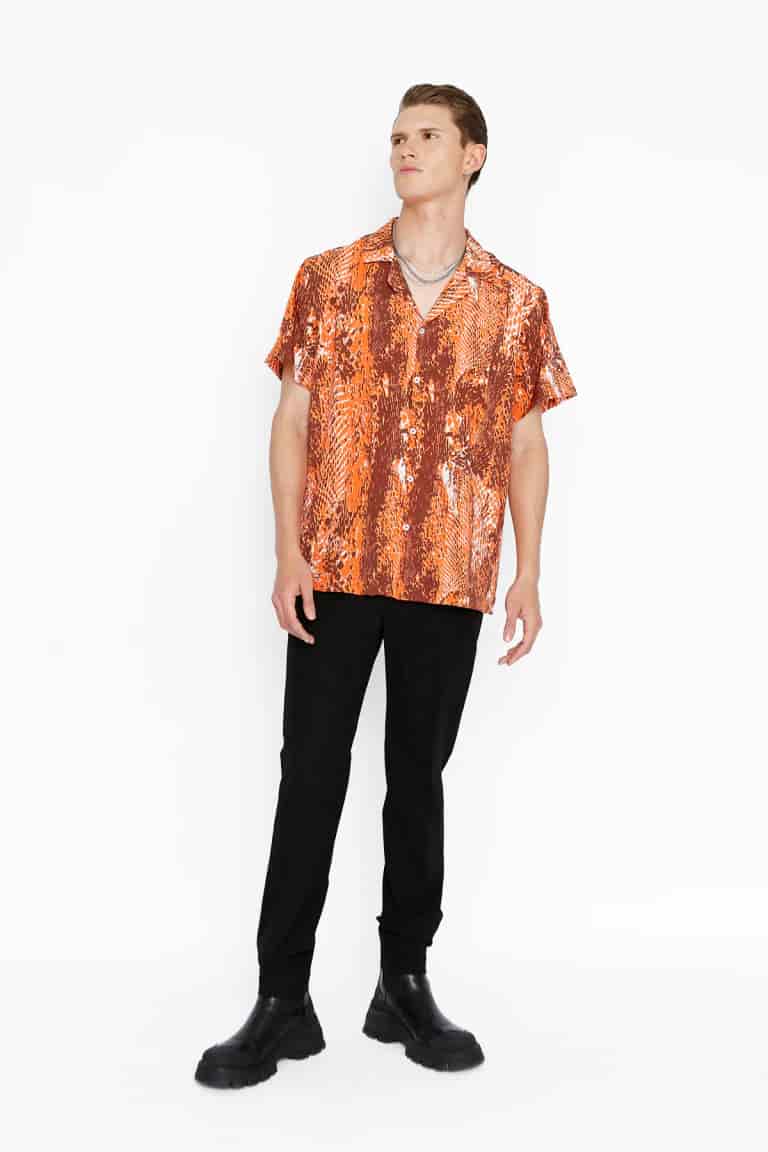 Camp Shirt in Neo Snake - miniatura 2