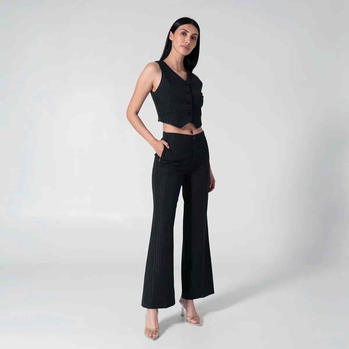 Pantalon Formal Slim Flare Sartori - miniatura 1