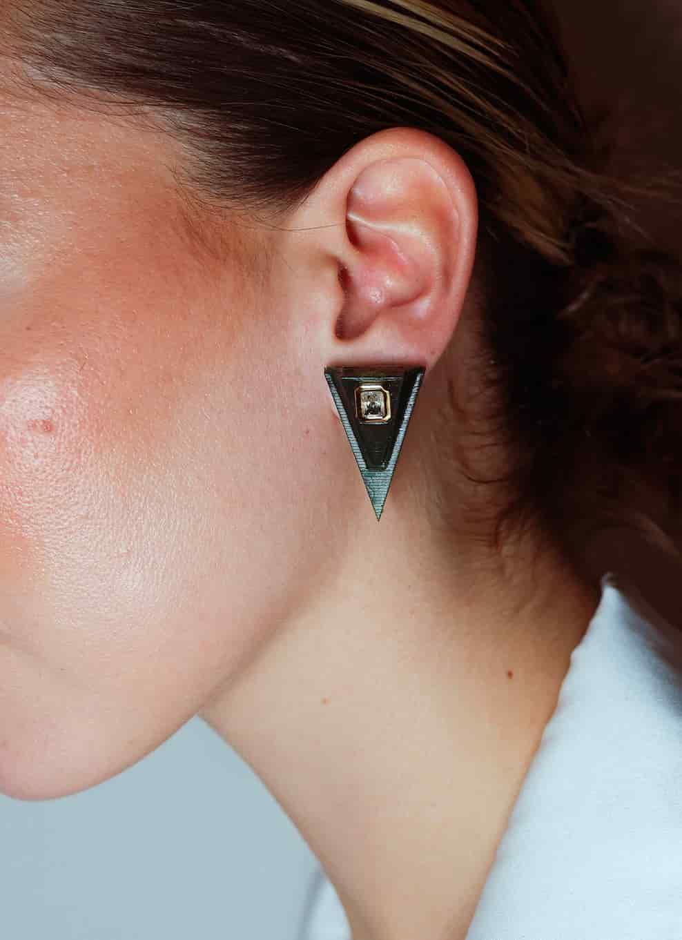 JVxTH - S GREEN EARRINGS - miniatura 2