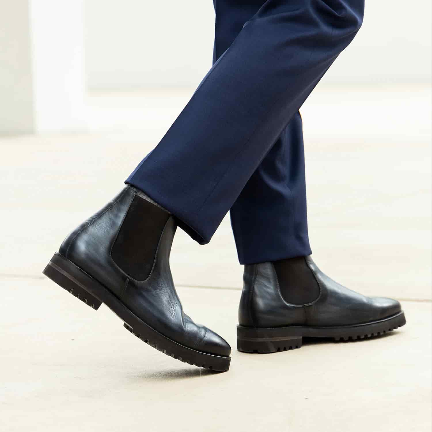 Bota Jacques Gris Suela Ultraliviana - miniatura 3