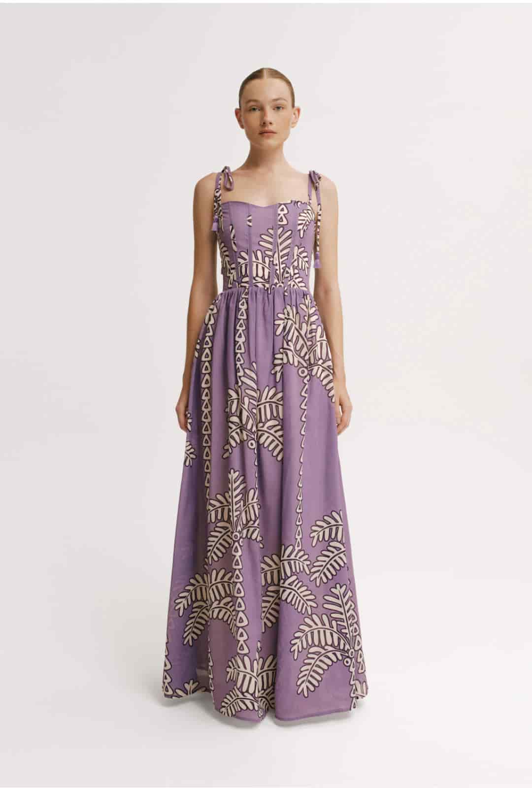 Vestido Mujer Evelyn Malva - miniatura 1