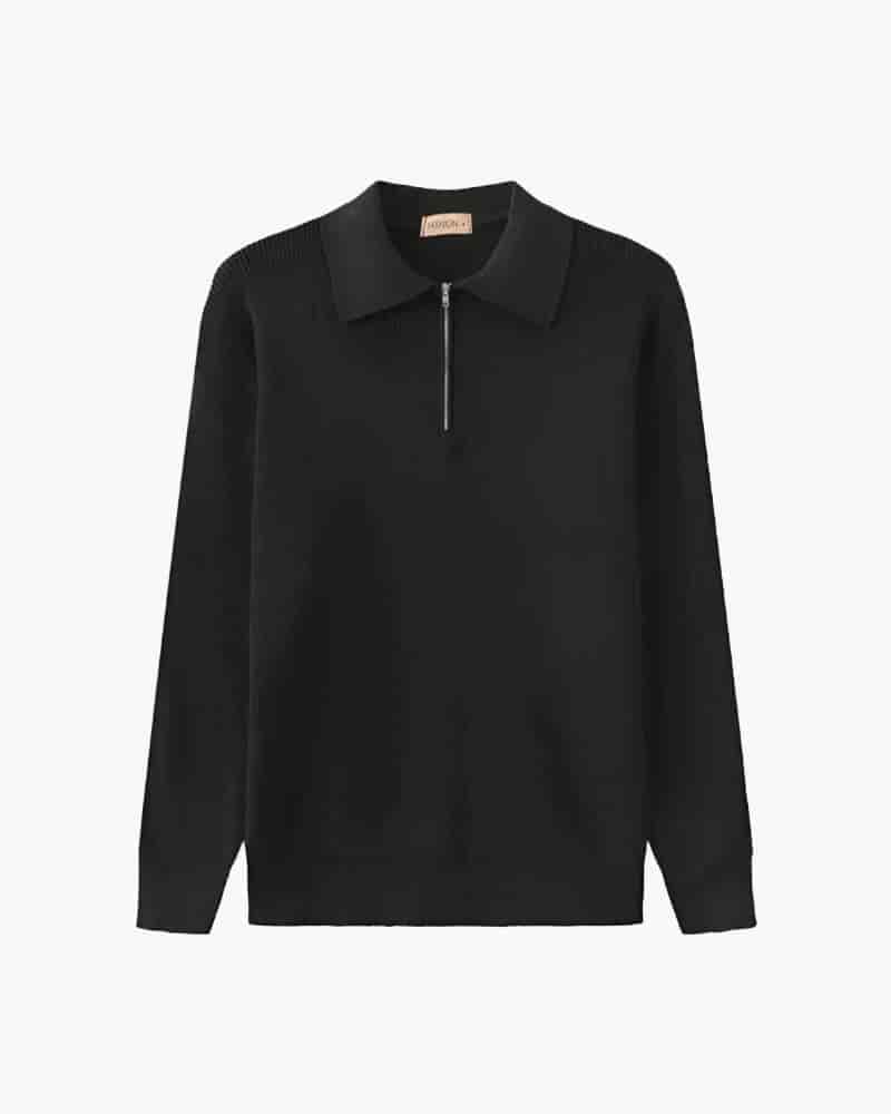 Cesare Half Zip Sweater - miniatura 2