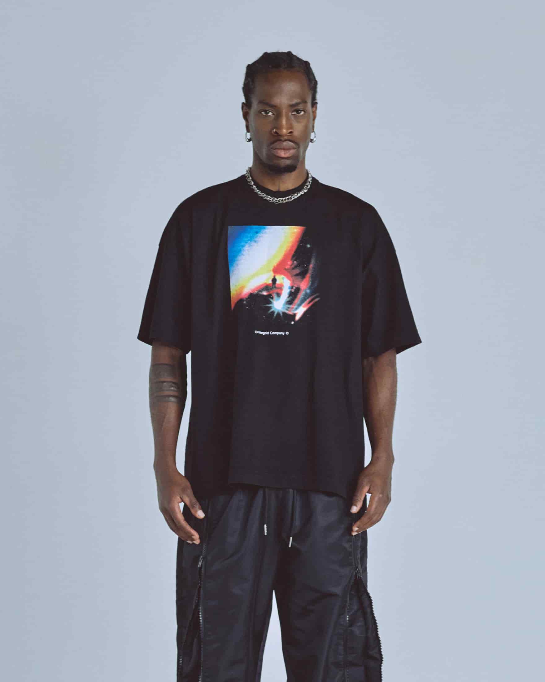 Golden Heritage Nebula Tshirt Black - miniatura 2