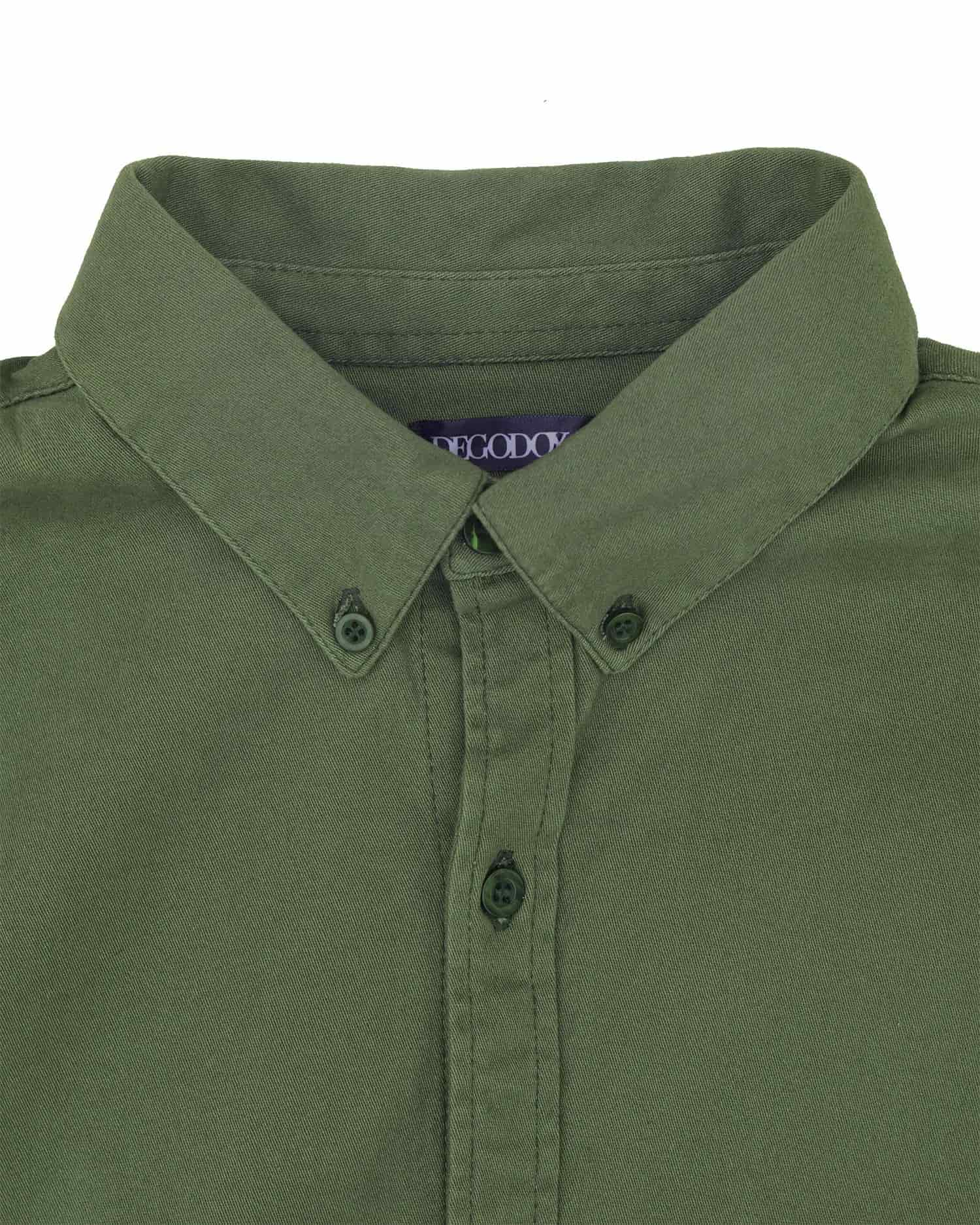 Camisa clasica Verde - miniatura 2