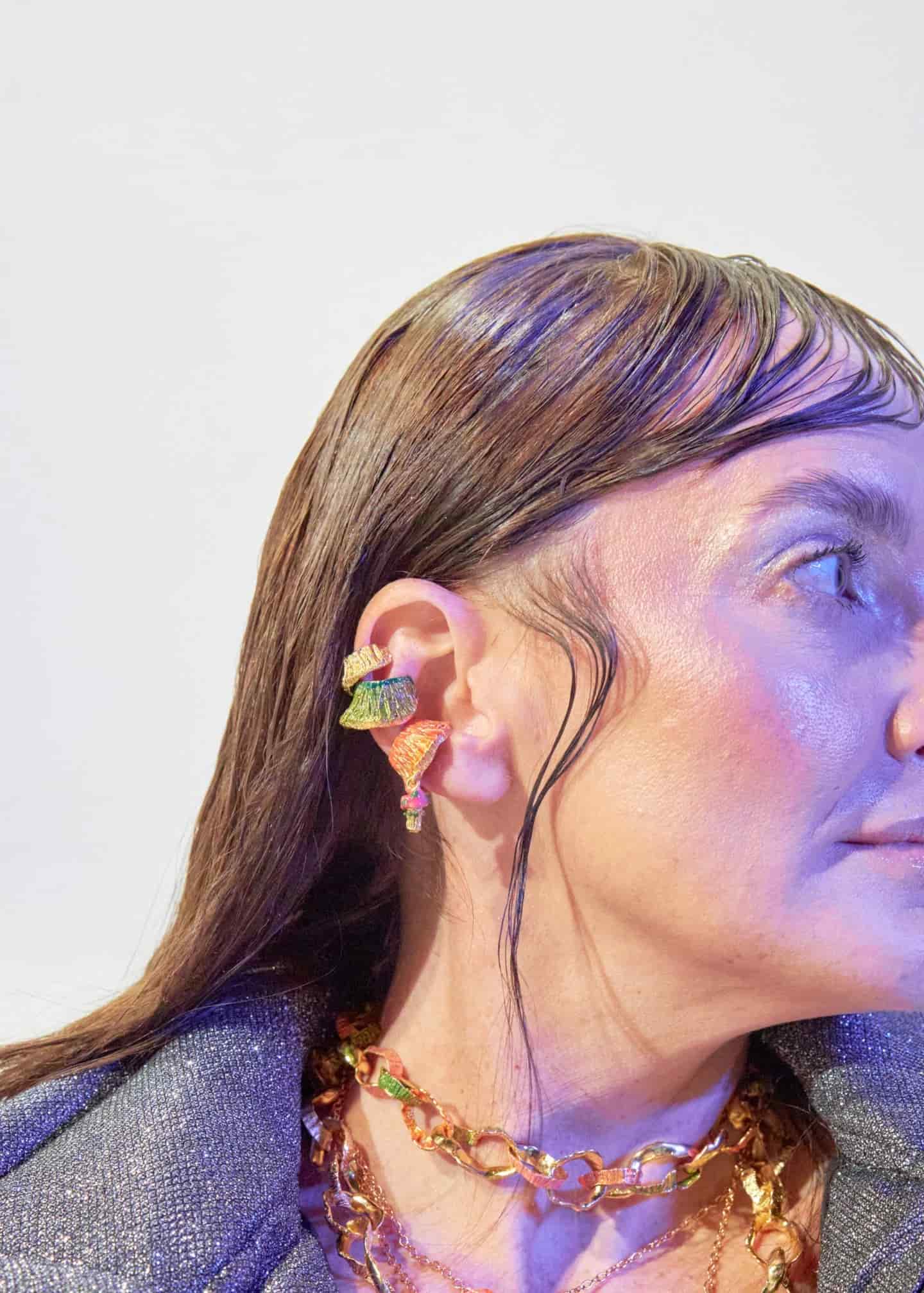 Earcuff trozo de sol midi - miniatura 4