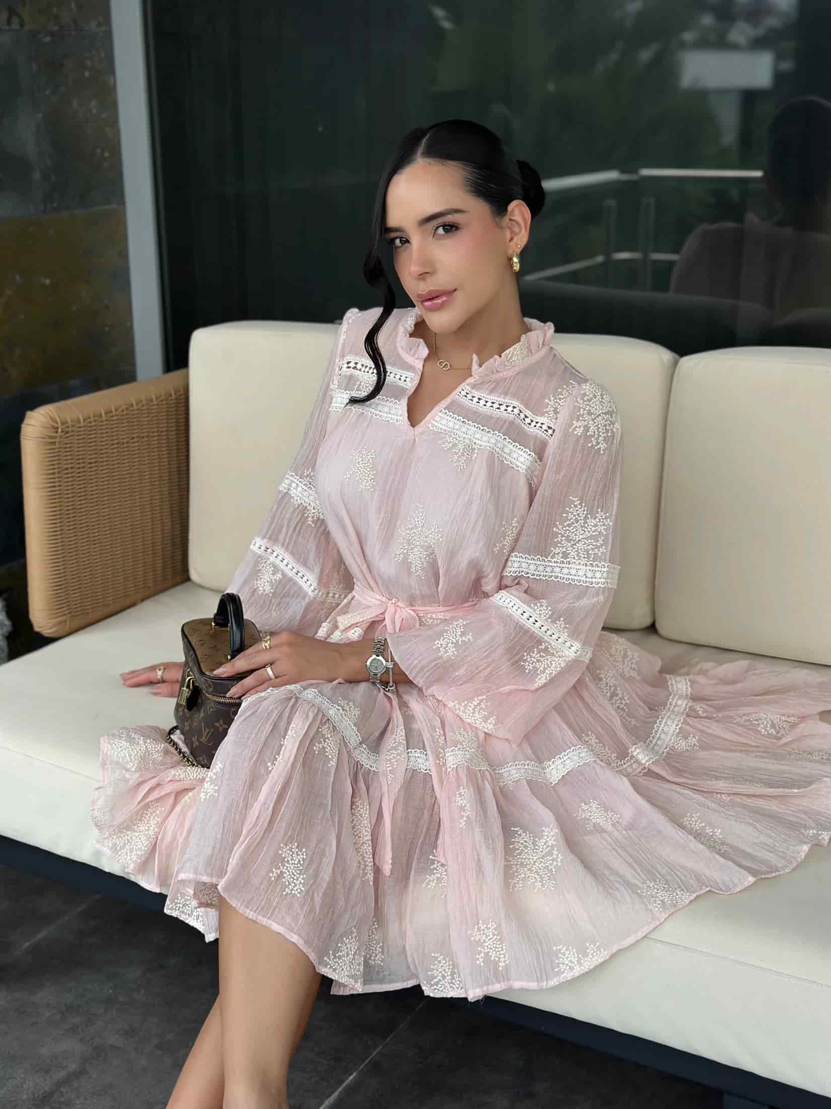 VESTIDO ALMA ROSA - miniatura 2