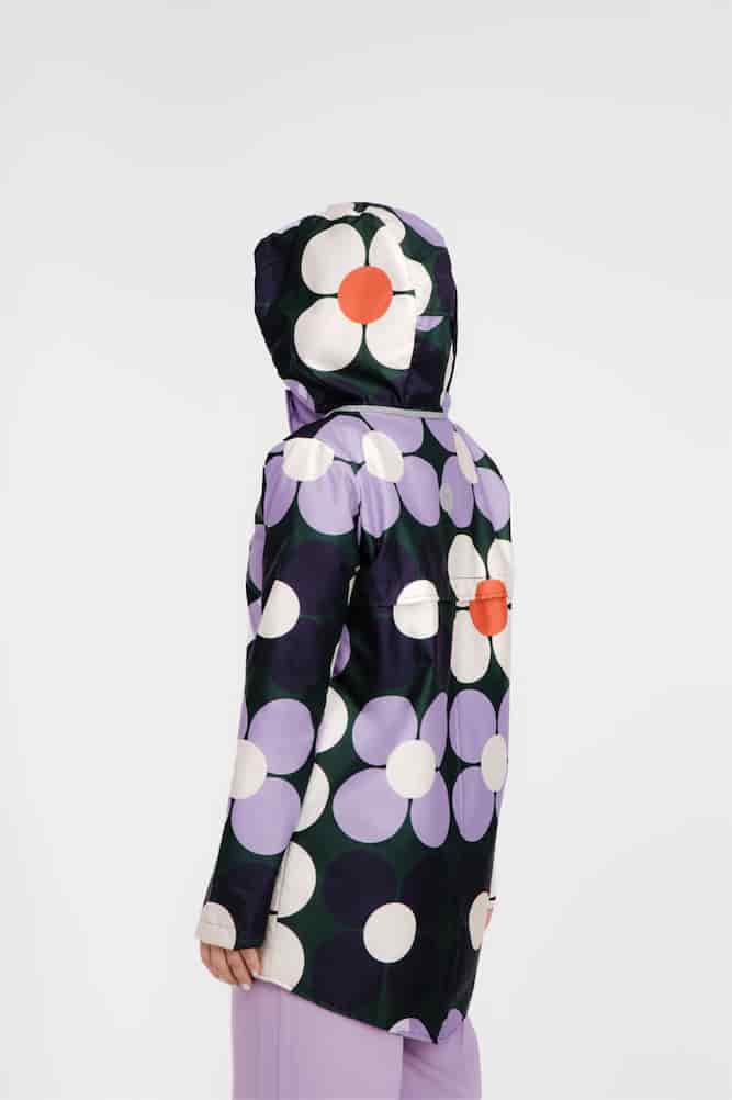 RAINCOAT FLOWER POWER MORADO (PRE-ORDER) - miniatura 2