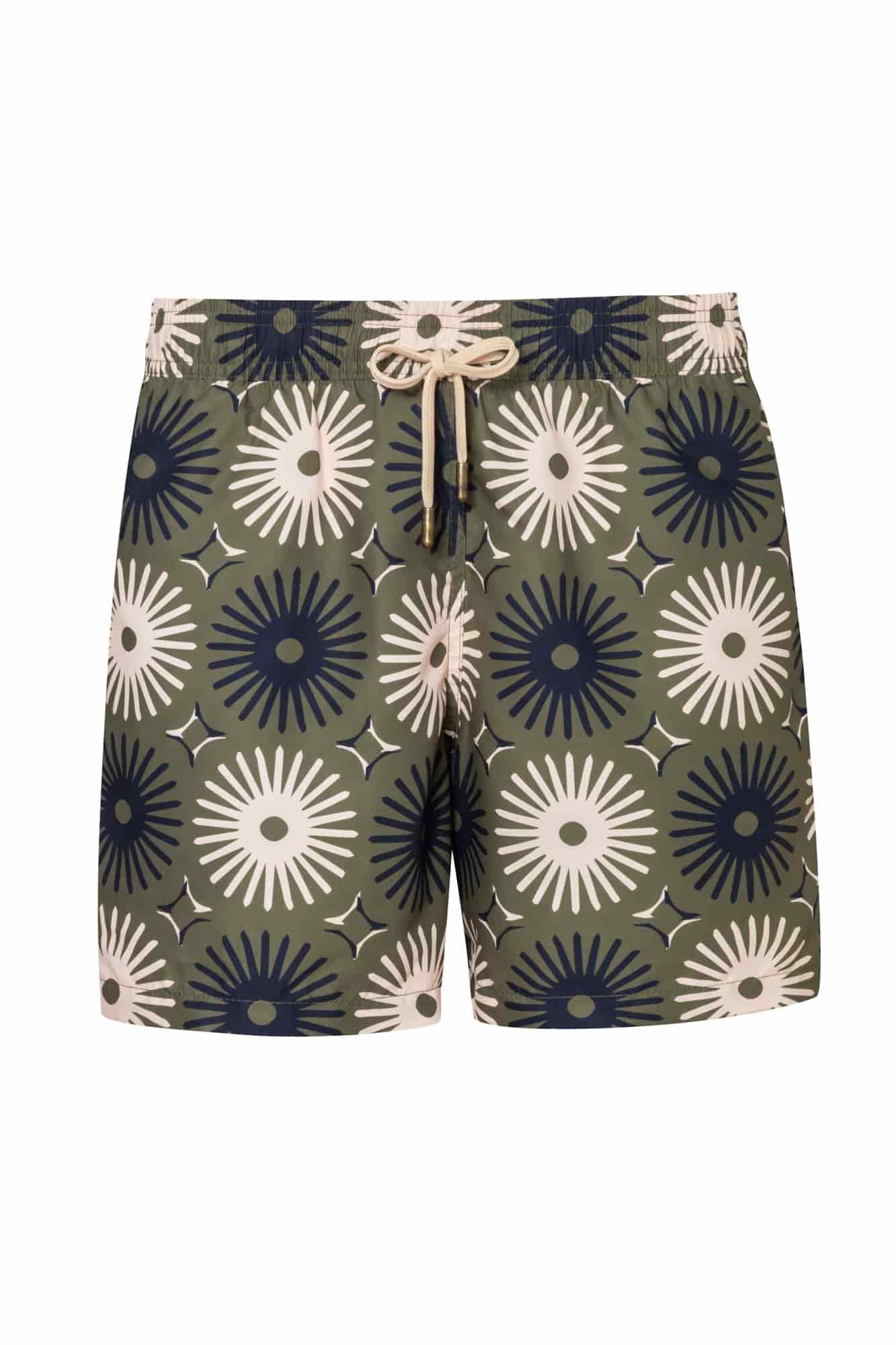 Pantaloneta de Baño Slim Tramonto Olive - miniatura 1