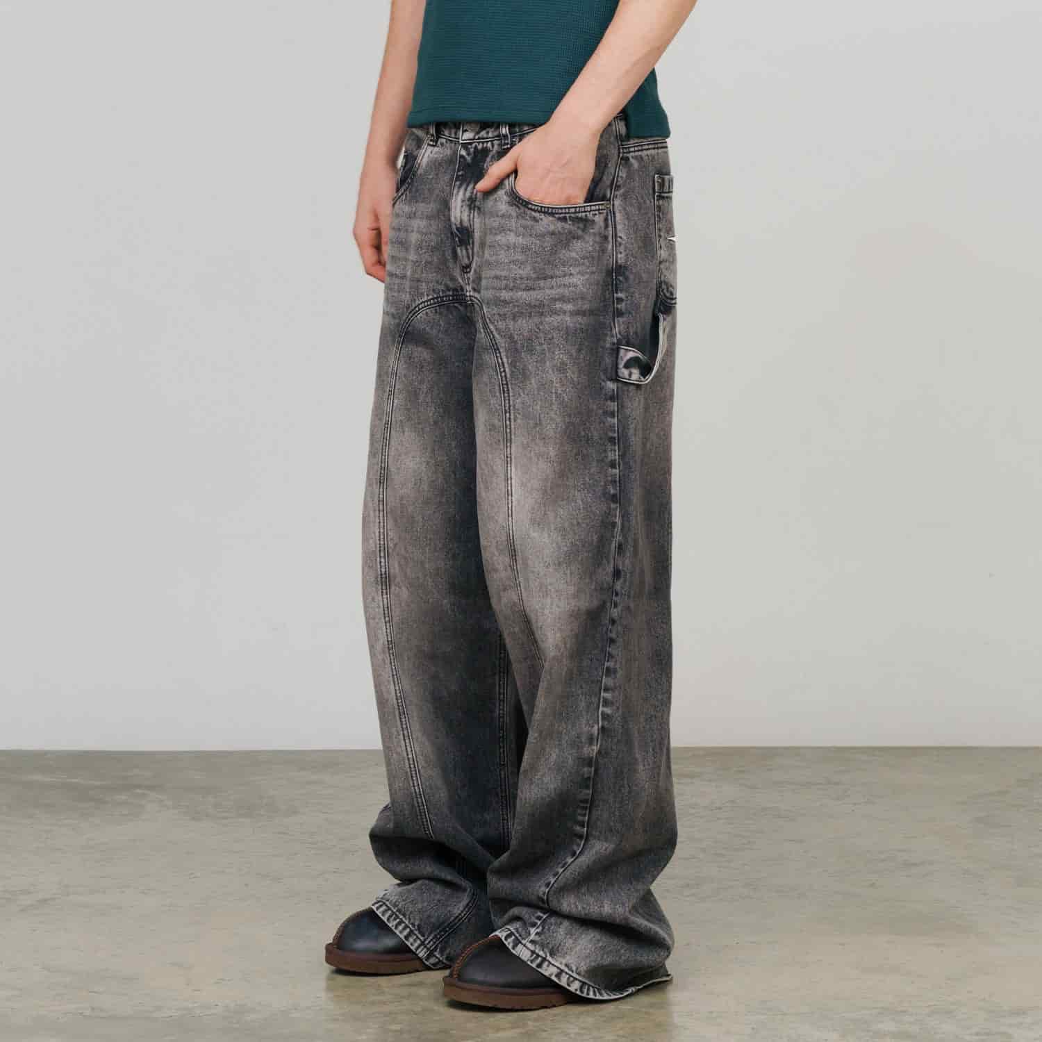 Prelude Carpenter Jeans - Black - miniatura 2