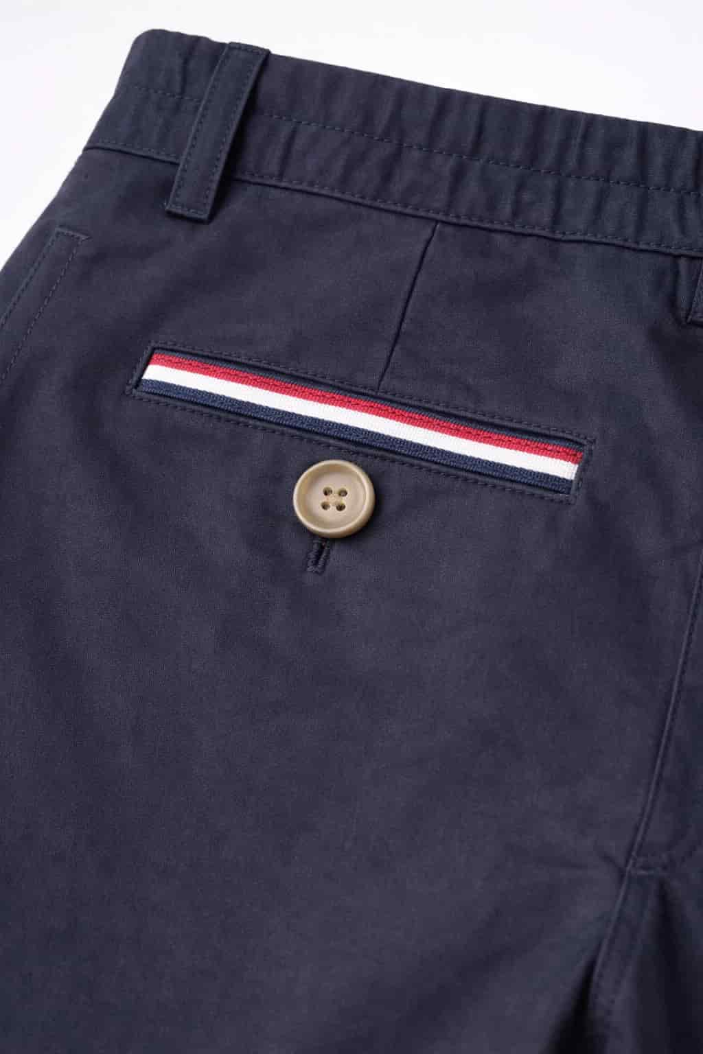 NUOVO - Pantalón prepster classic fit elástico - Blu République - miniatura 3