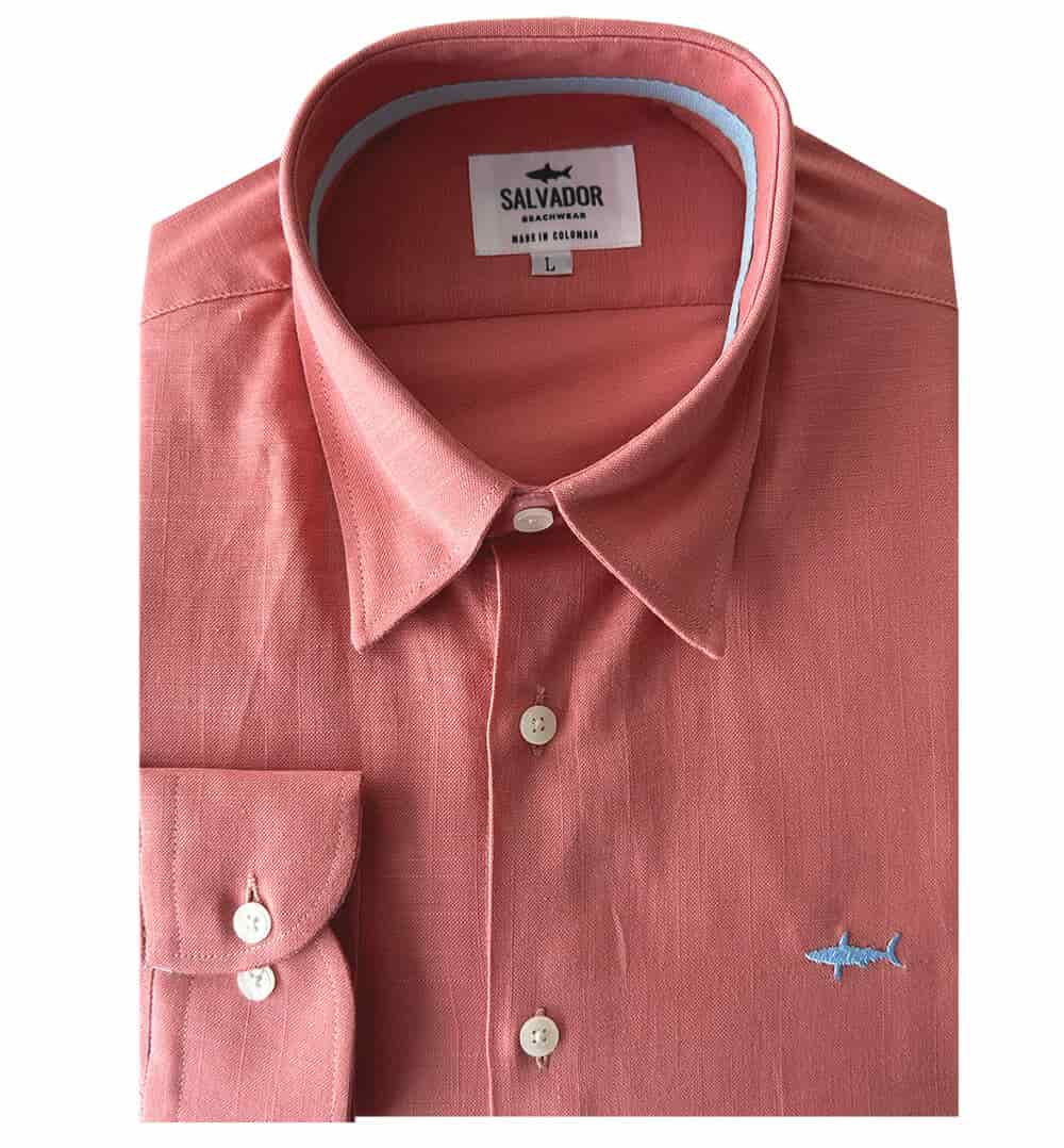 CAMISA TERRACOTA CLARA - miniatura 1