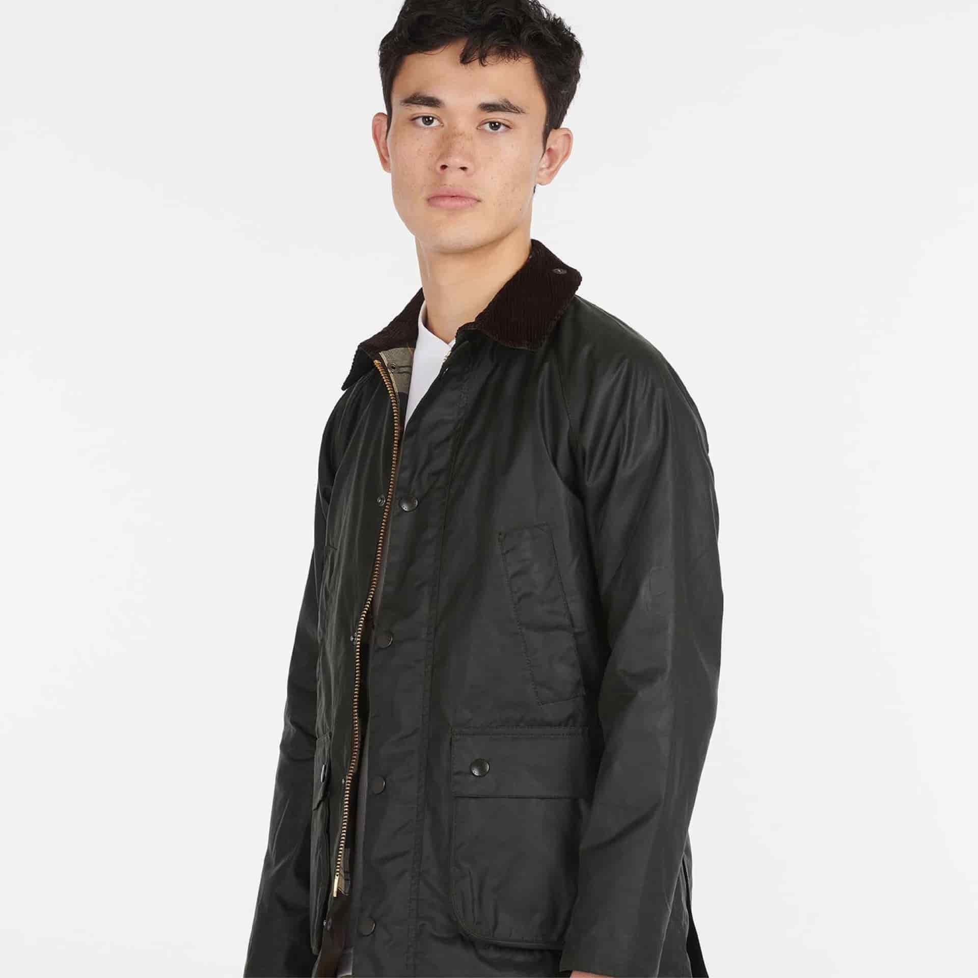 Barbour SL Bedale Waxed Cotton Jacket - miniatura 1