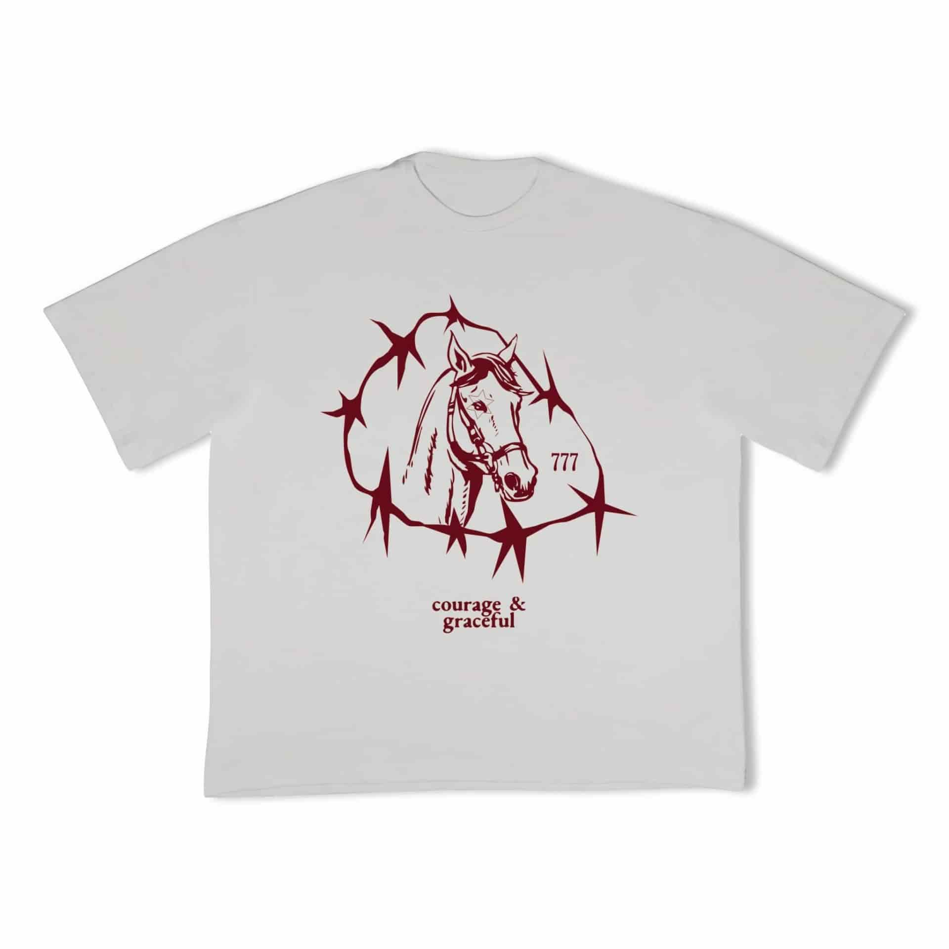 Bone T-Shirt Boxy Horse - miniatura 7