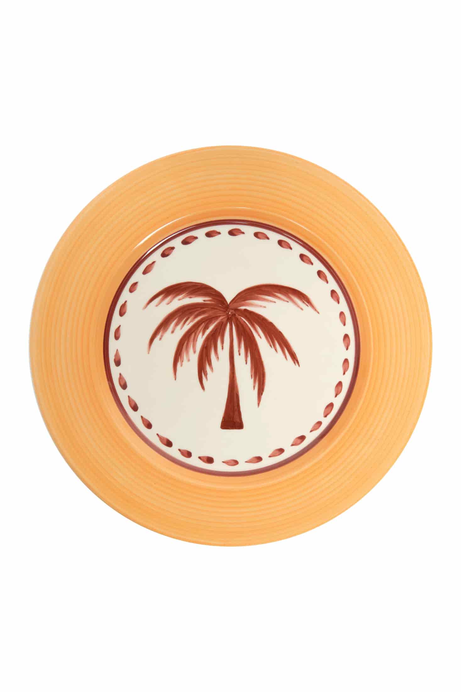 JDD Palm Dinner Plate / Yellow - miniatura 1