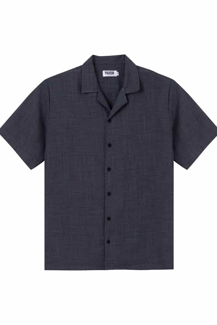 Camisa ligera gris rayas grises - miniatura 2