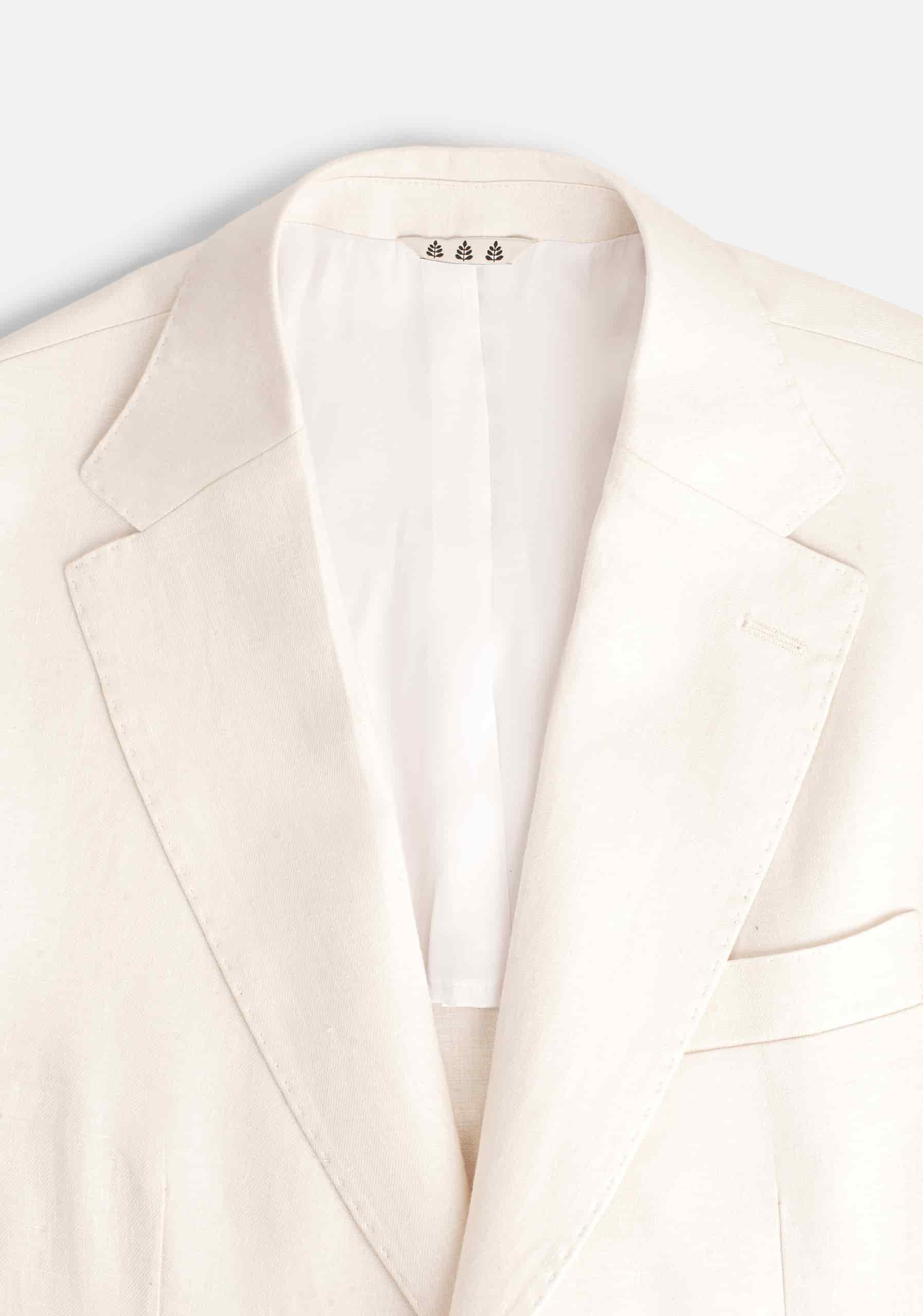 Blazer H Murano Lino Marfil - miniatura 3