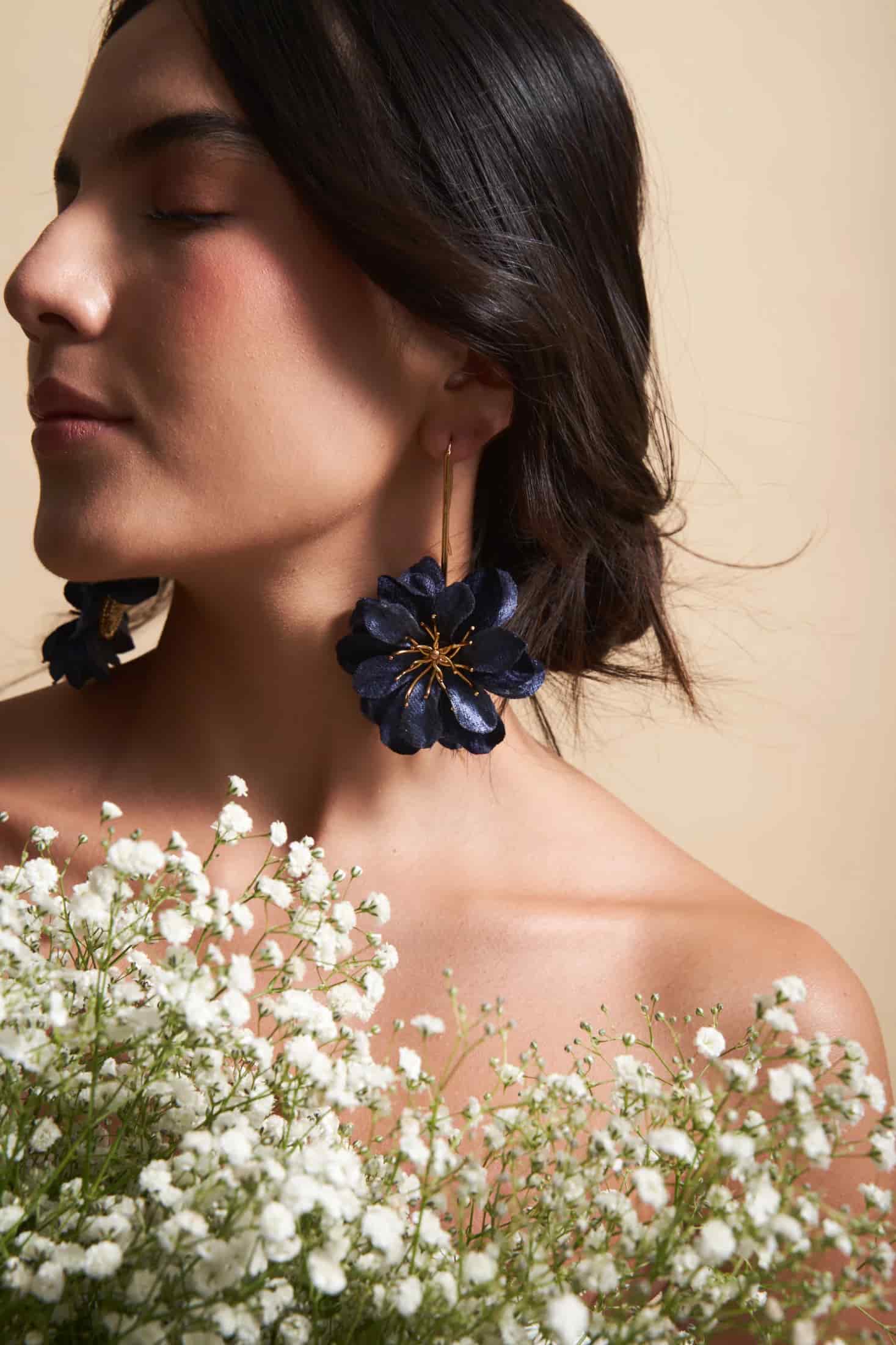Aretes Magnolias - miniatura 5