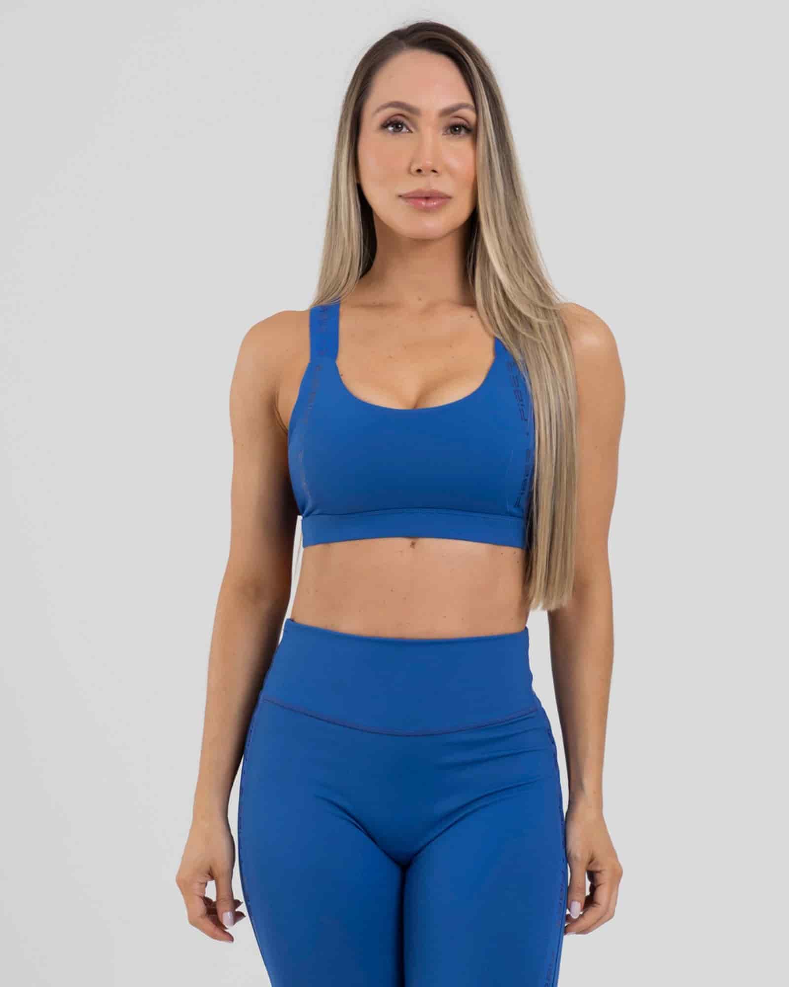 Top sisa bold edge azul orbita genuina - miniatura 1