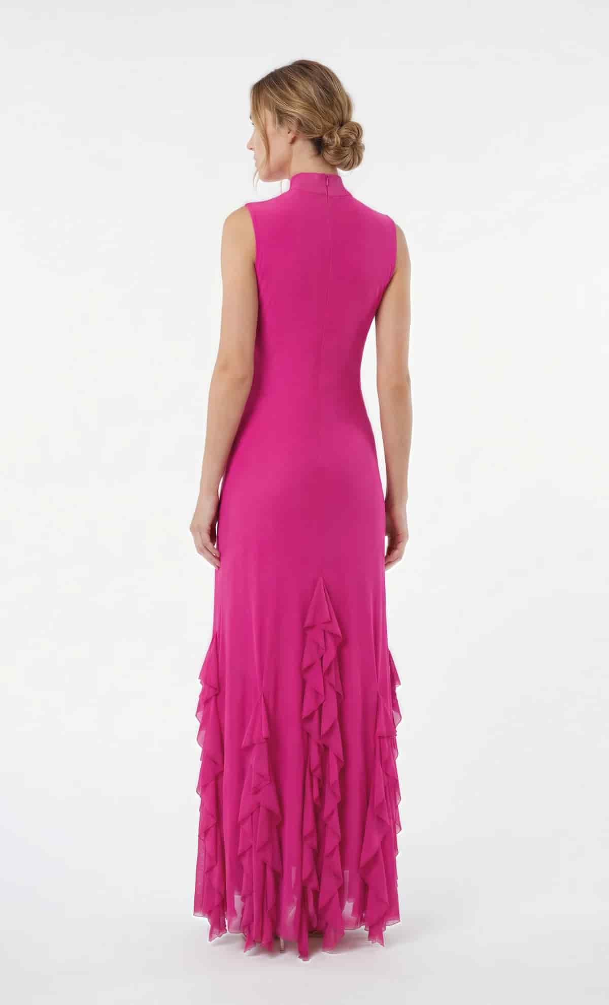 Vestido largo Aneta Pink - miniatura 6
