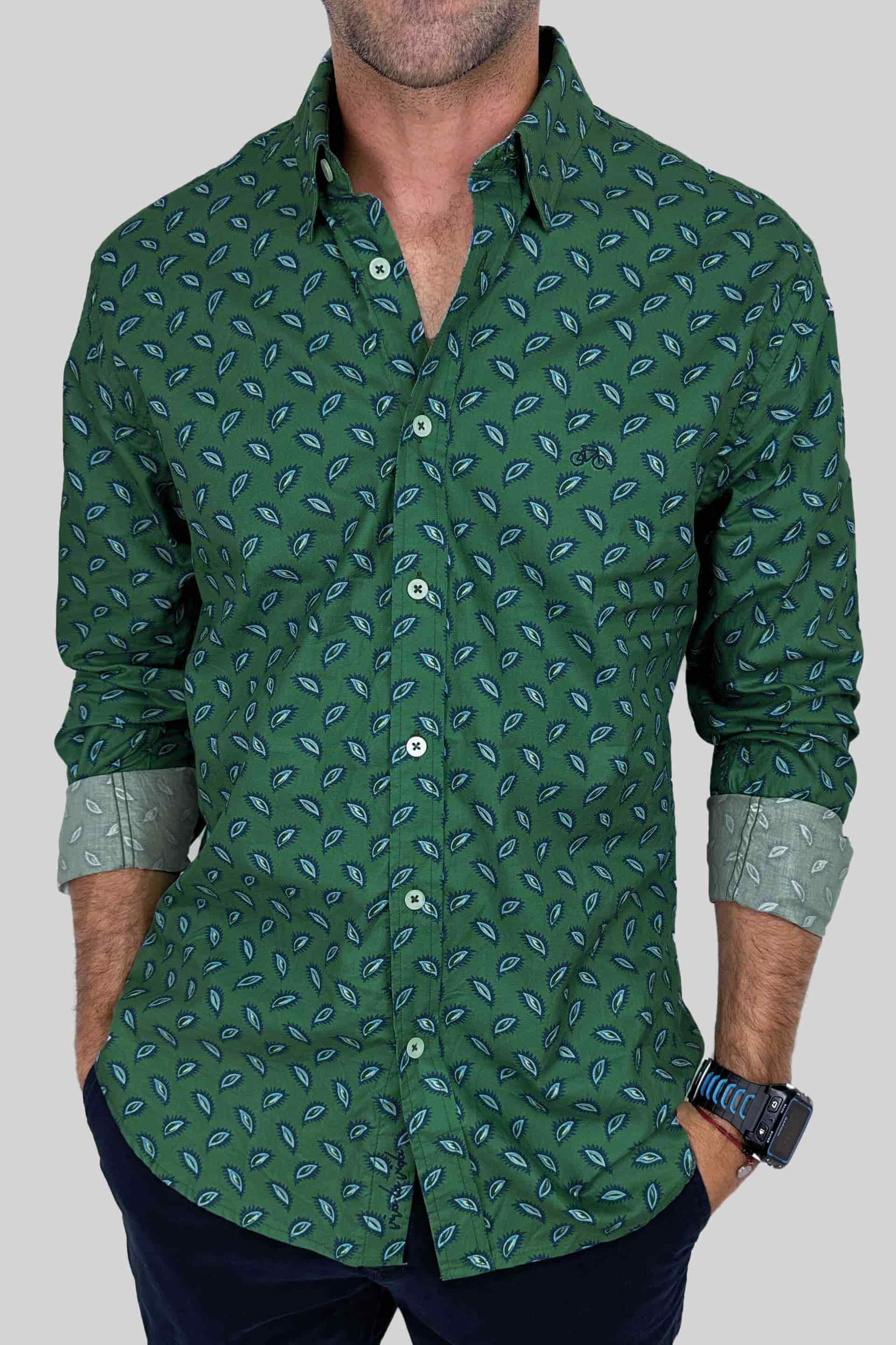 CAMISA BLUE LEAF - miniatura 1