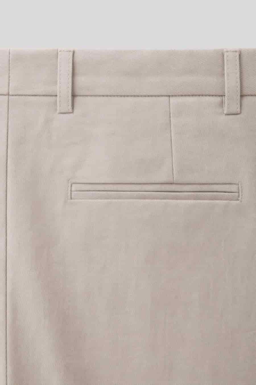 Men's pants beige vittorio - miniatura 6
