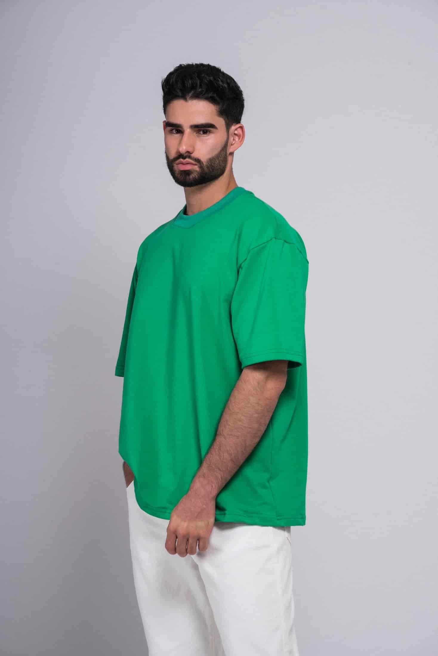 CAMISETA VERDE CLARA OVERSIZE SVG 13833 - miniatura 1