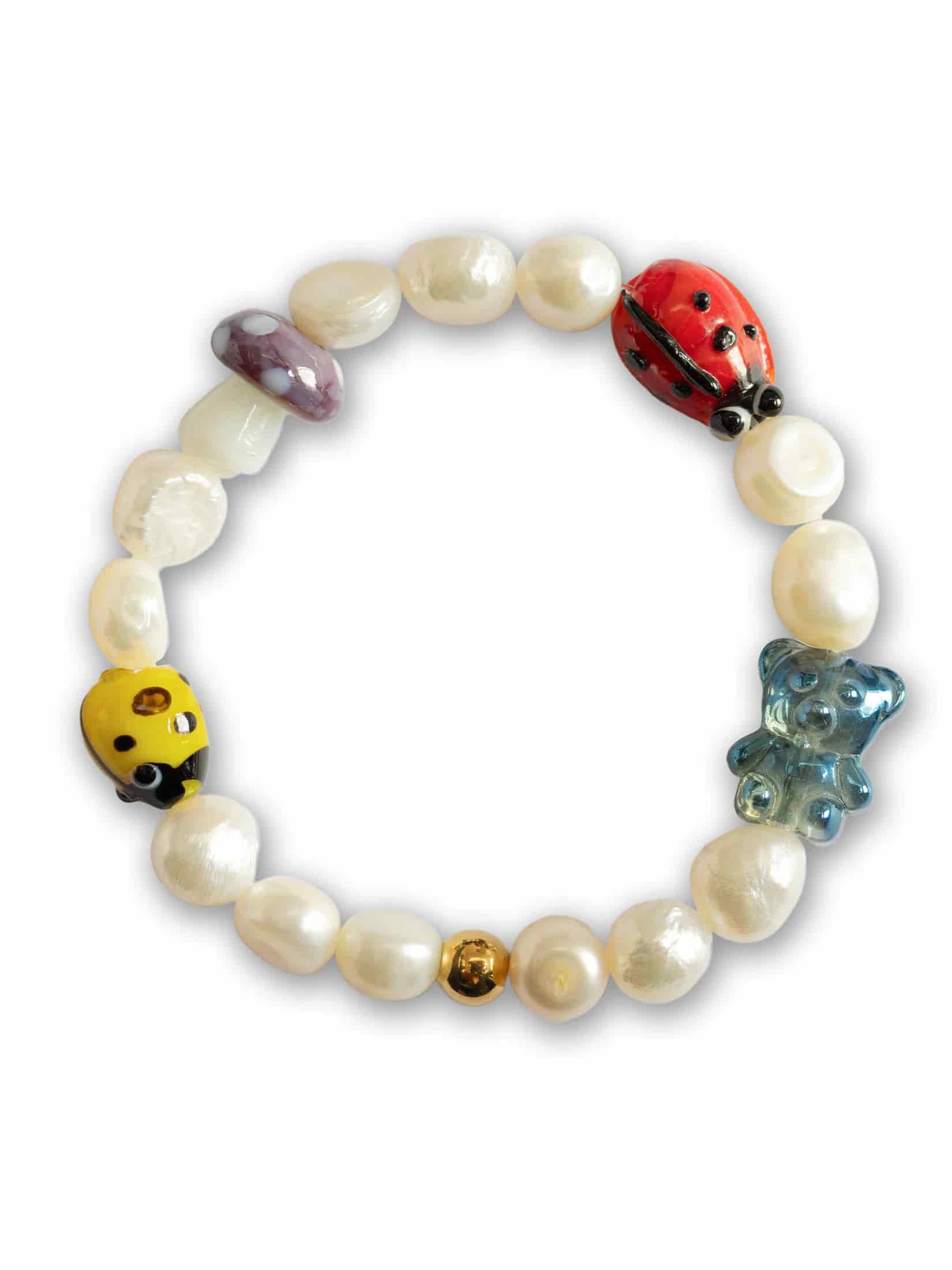 Brazalete Perla de Rio Chunky 7mm - miniatura 1