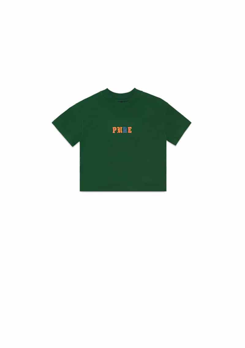 College Green Crop top - miniatura 1