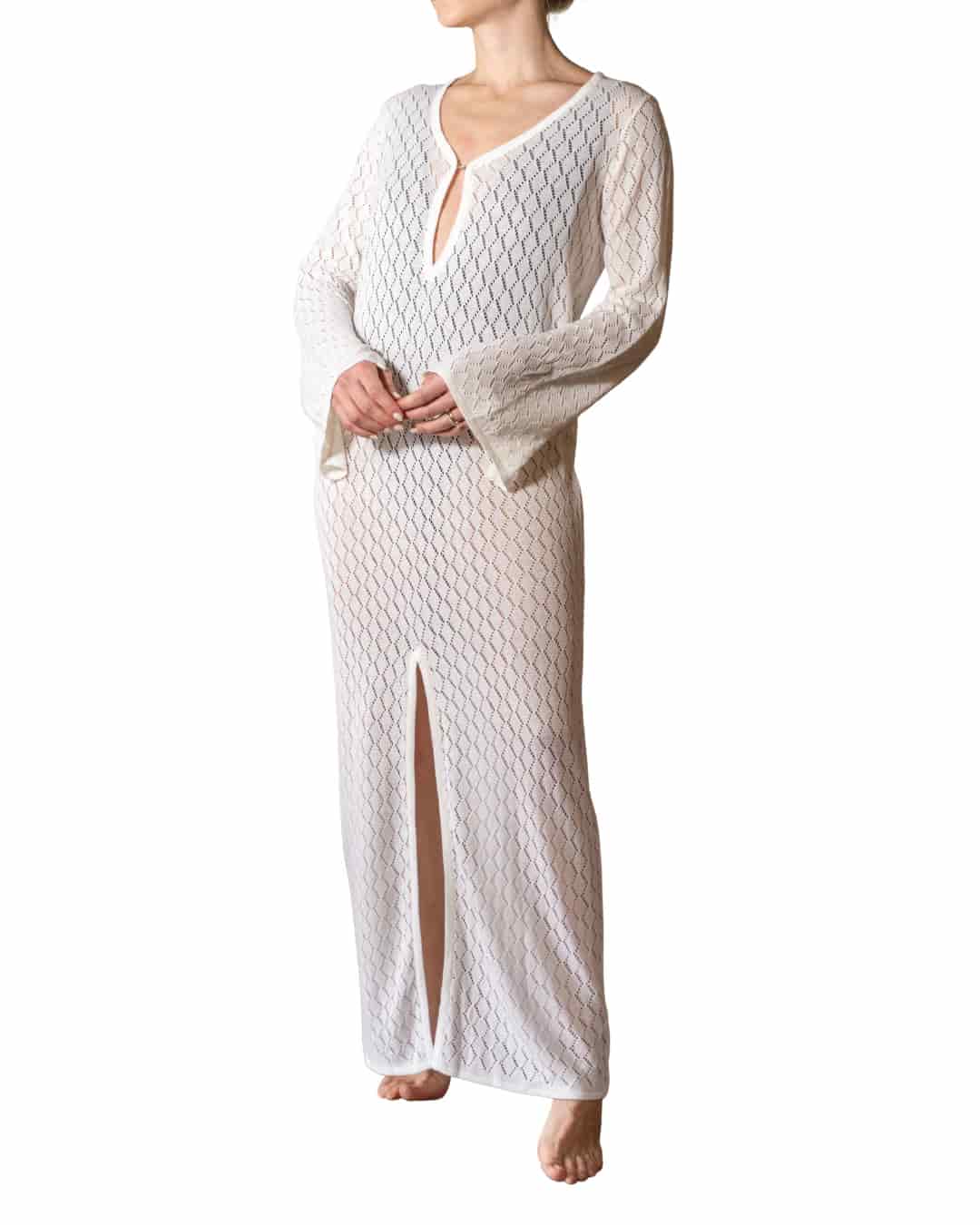 KIMONO SERENO - IVORY - miniatura 1