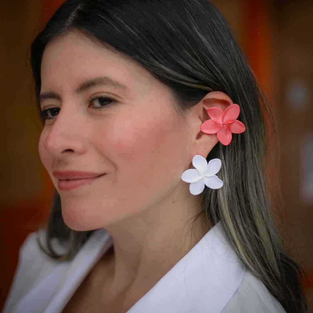Aretes Flor primavera mini - miniatura 1