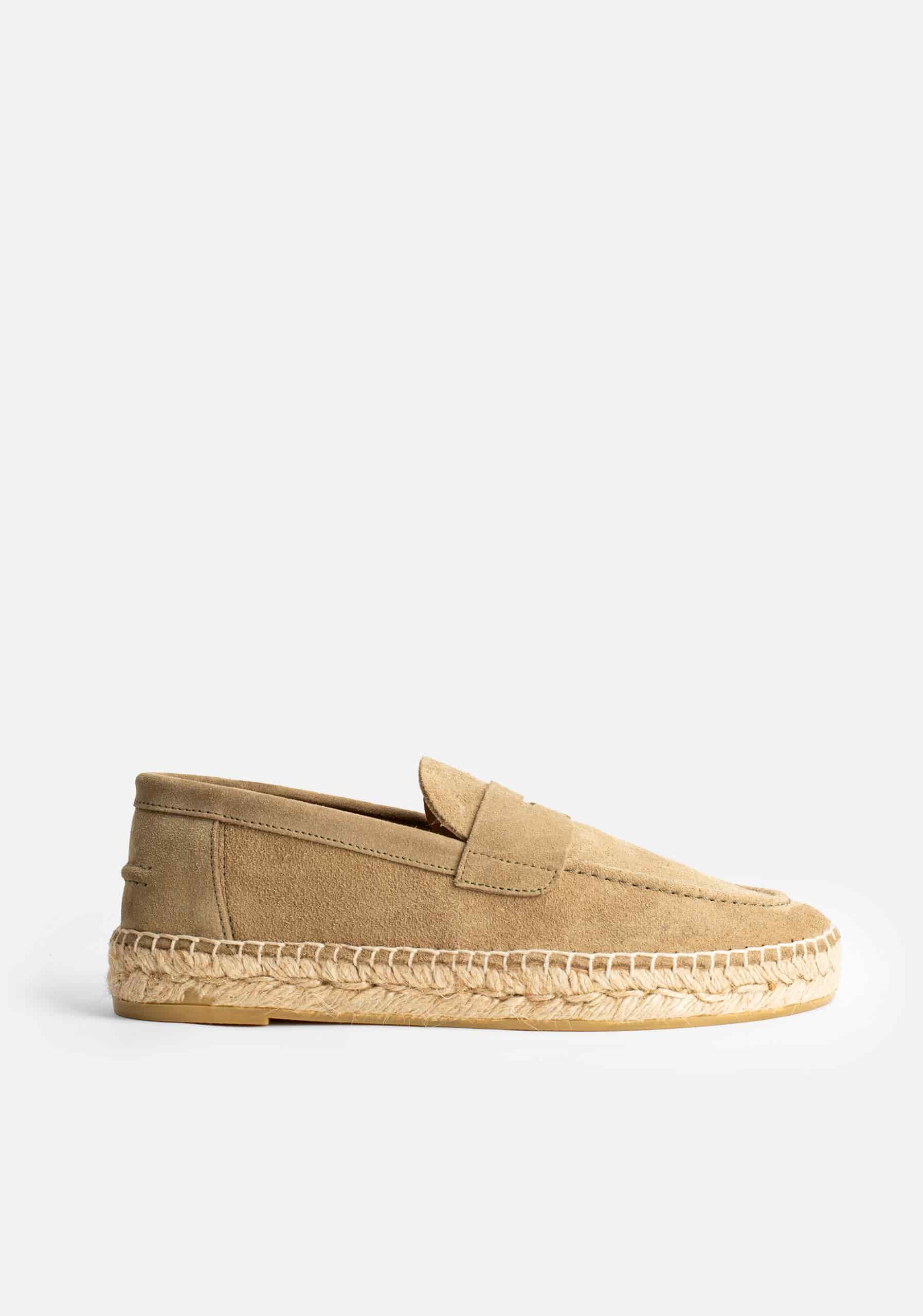 Espadrille Mocasin Galhi Taupe - miniatura 1