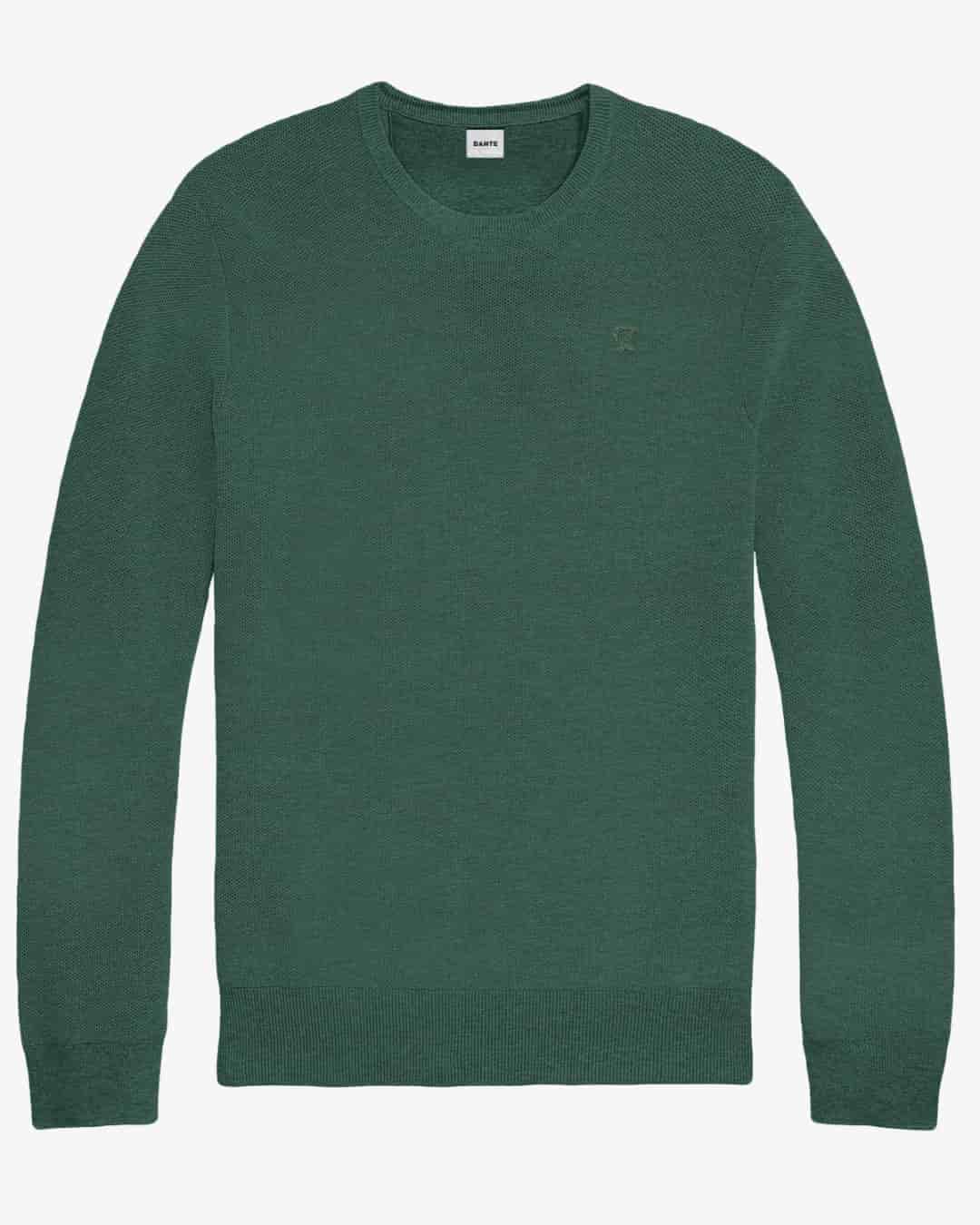 Sueter Merino Antiarrugas Verde Militar - miniatura 4