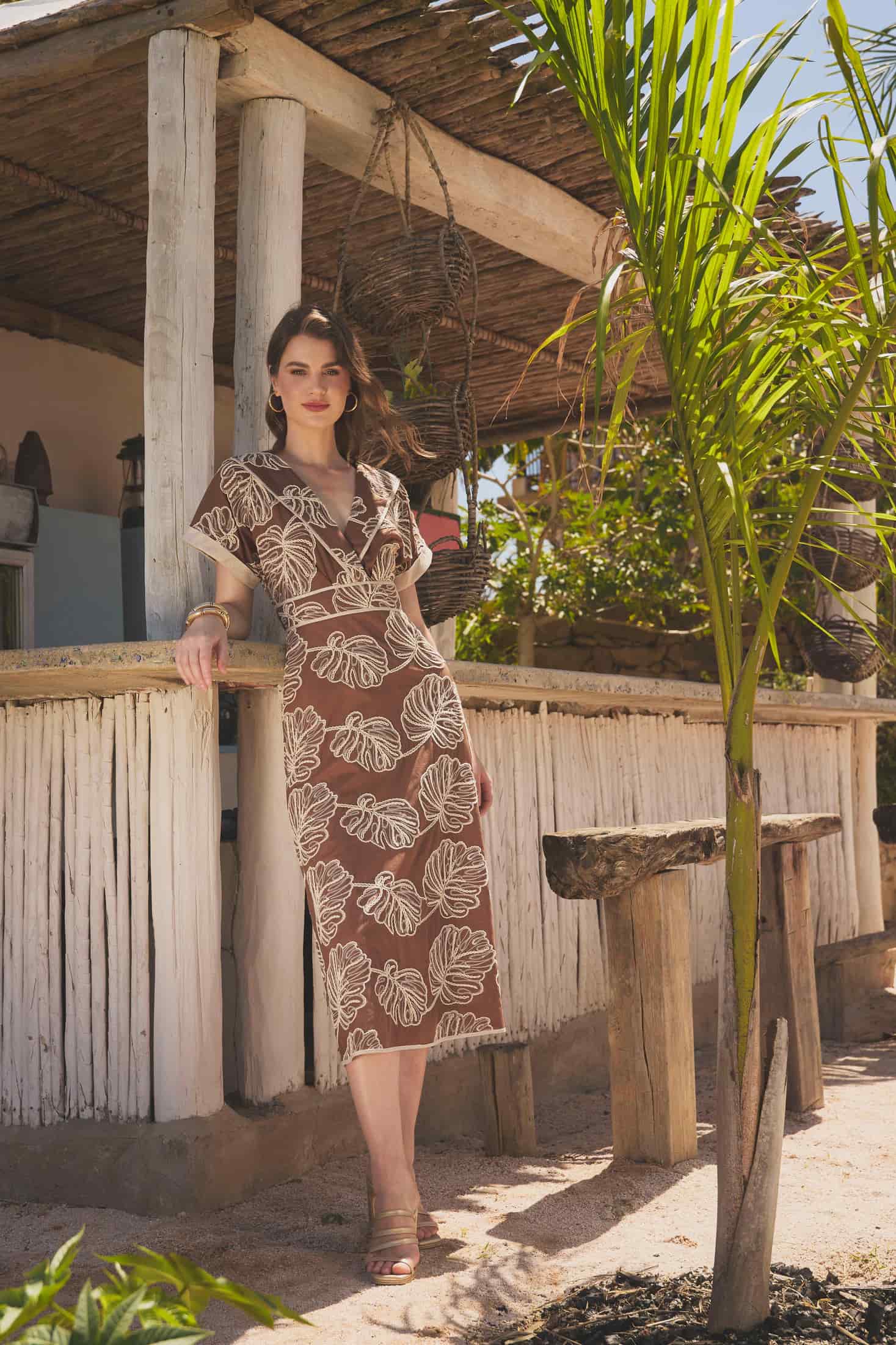 Vestido Jackie Bordado - miniatura 1