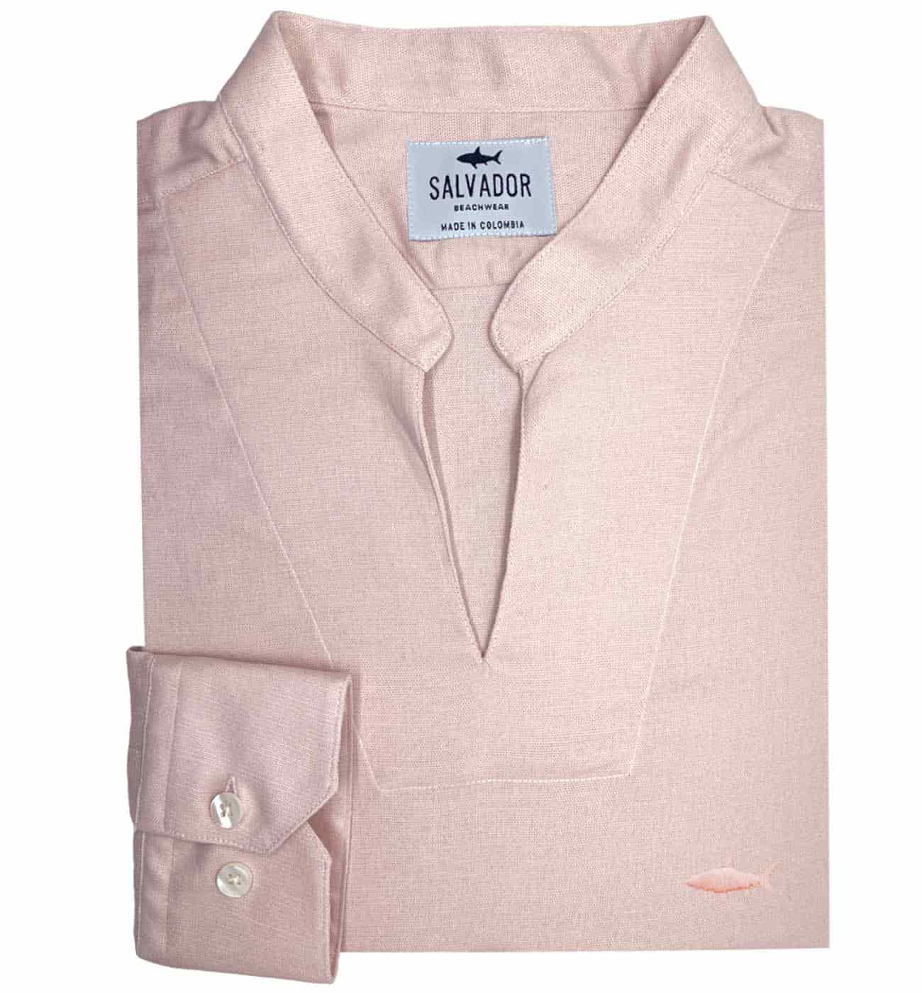 CAMISA DUNNOS FLEX PALO ROSA - miniatura 1