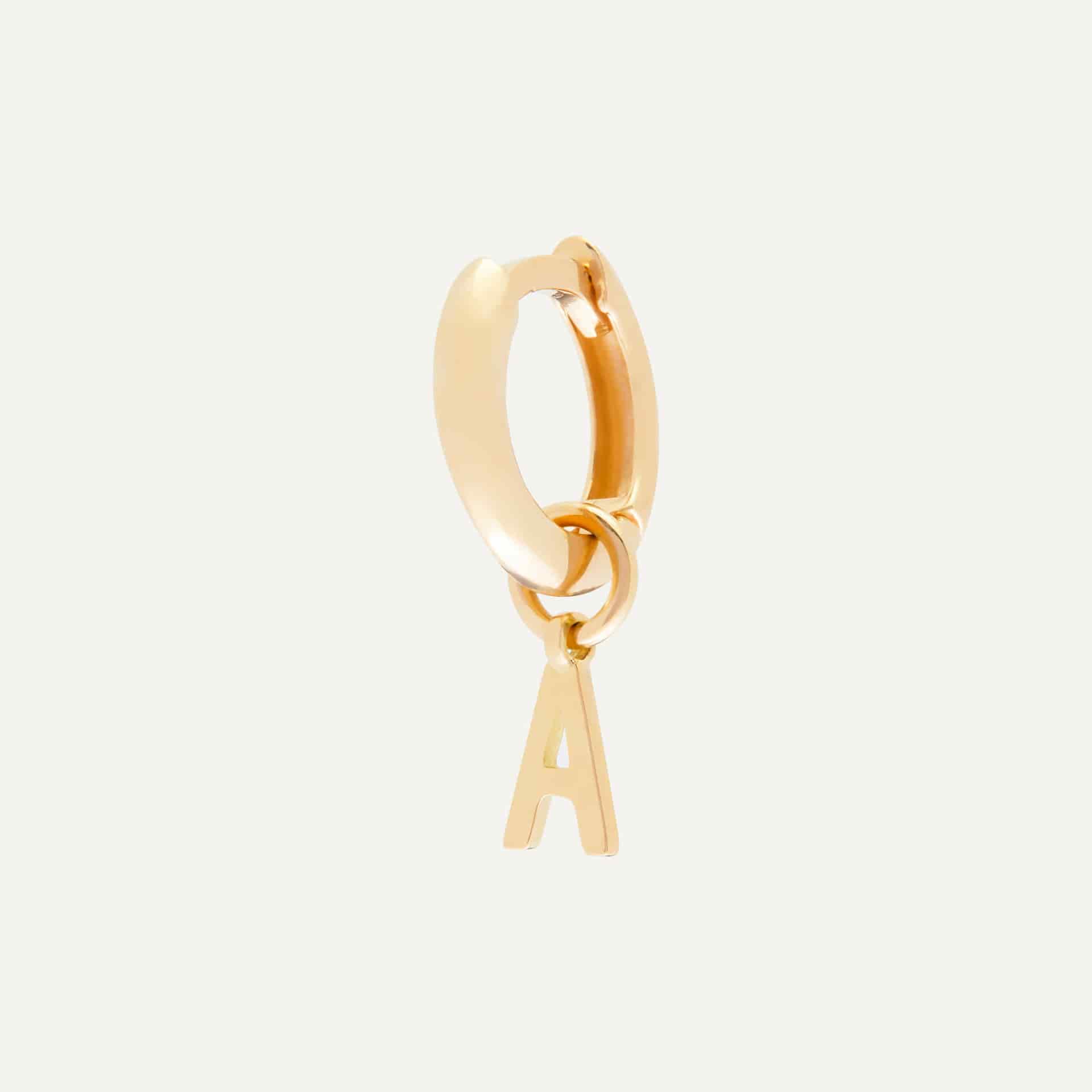 Charms huggies letras lisas - miniatura 2