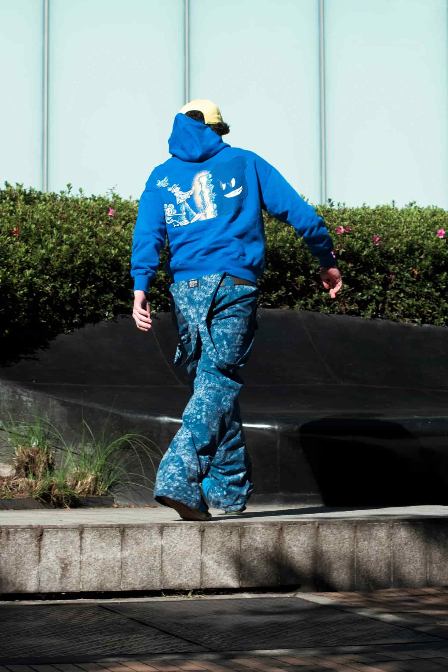 HOODIE POINT.ZERO AZUL - miniatura 5