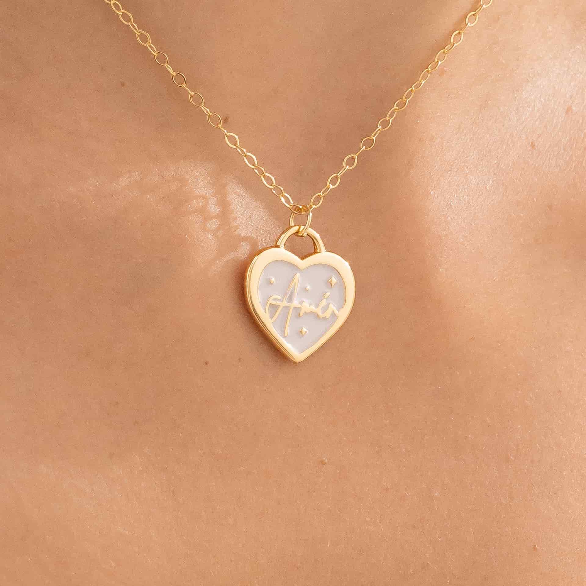 Cadena Con Dije Religioso + Aretes - miniatura 4