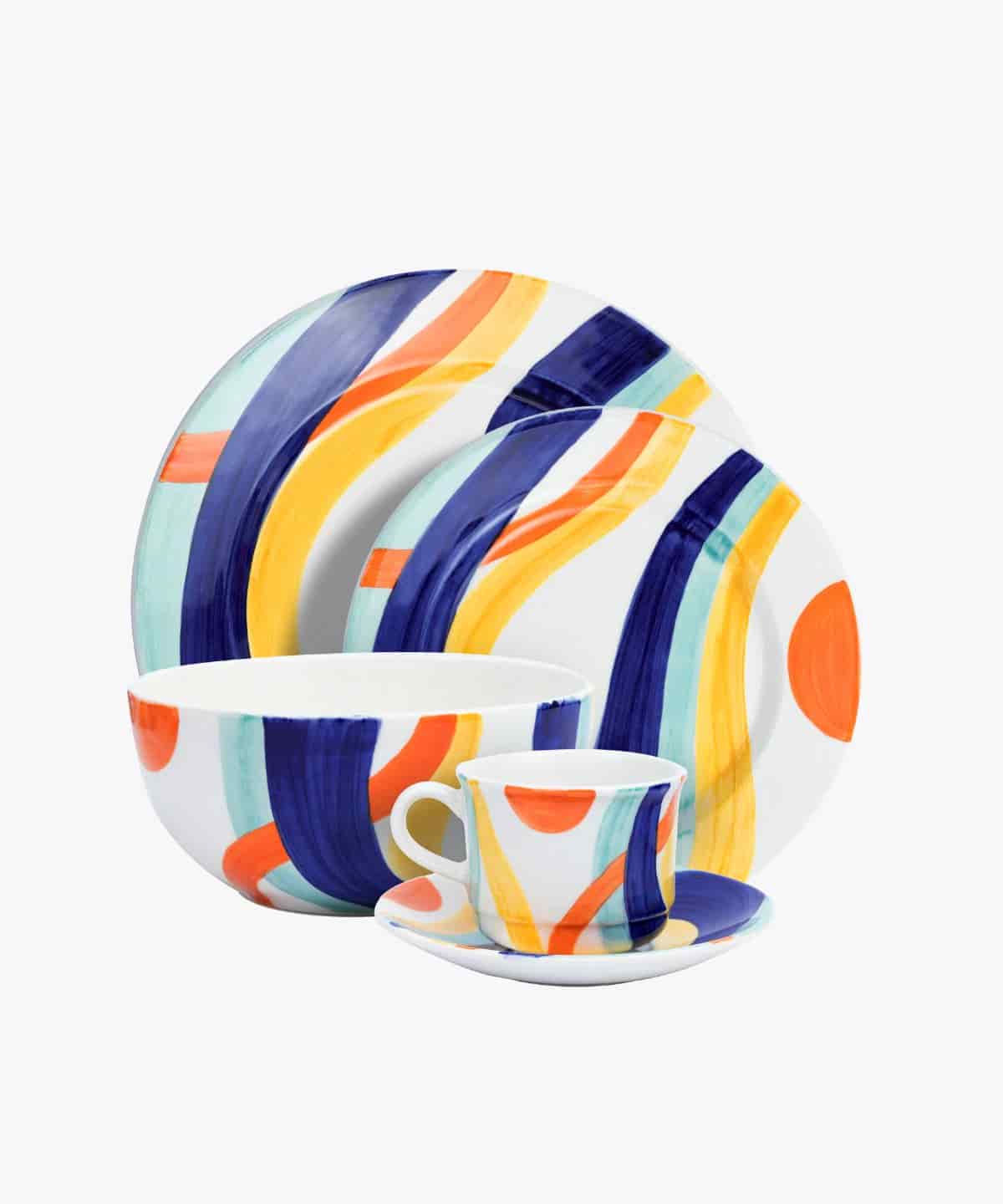 Le River Dinnerware Set Multicolor - miniatura 1