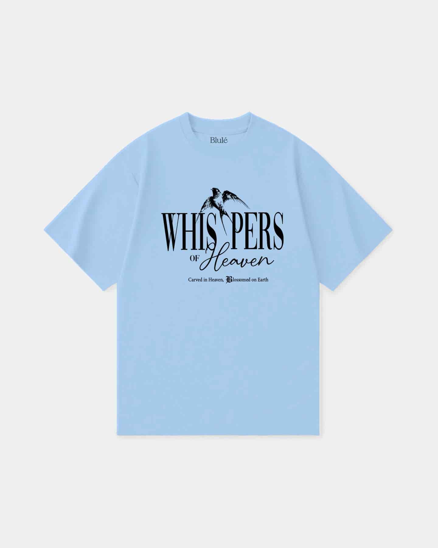 Oversized T Shirt Whispers Blue Navy - miniatura 2