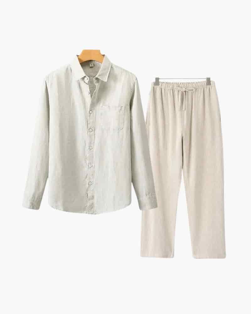 Old Money Linen Combo (Longsleeve) - miniatura 13