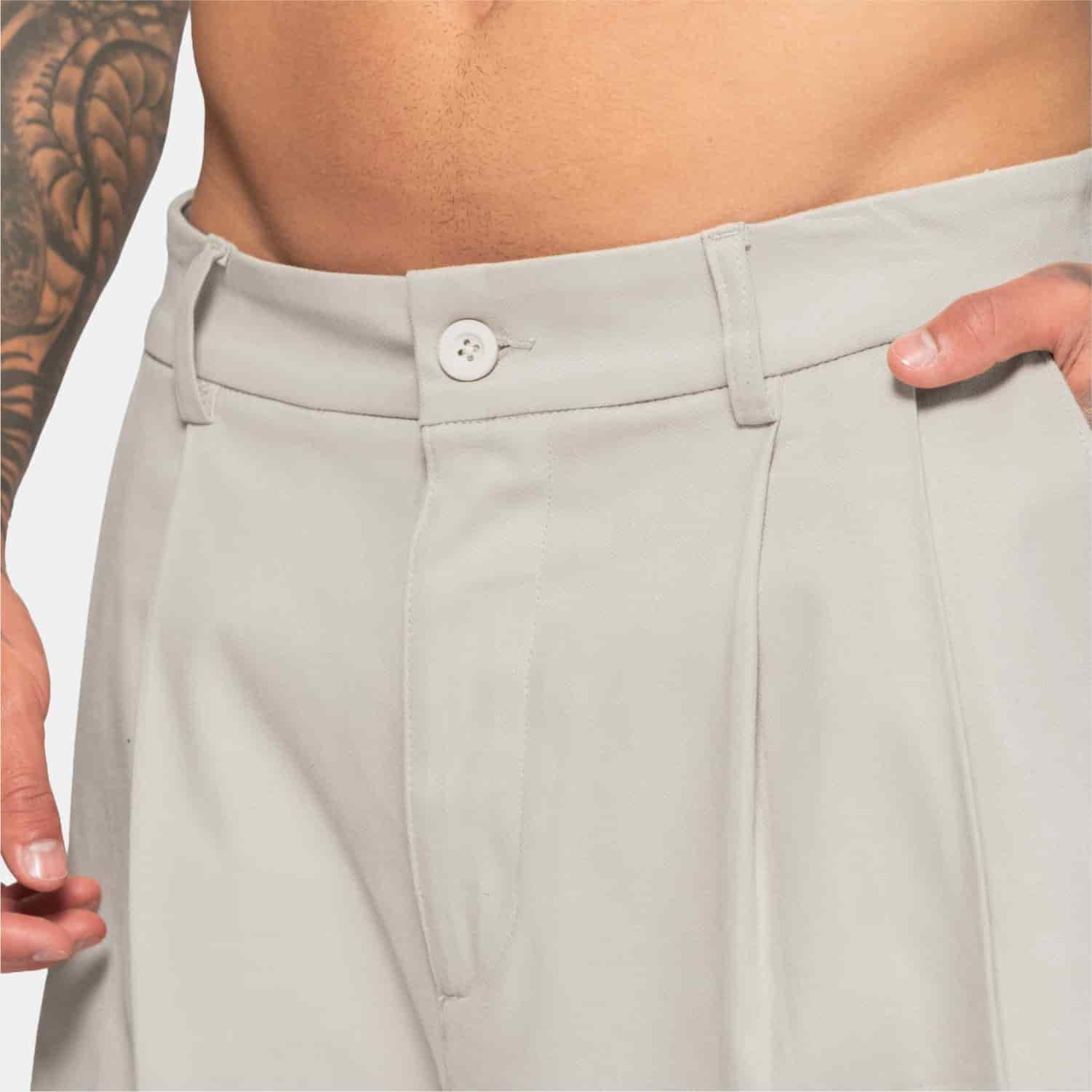 Baggy Pants Studio Cut Beige - miniatura 3
